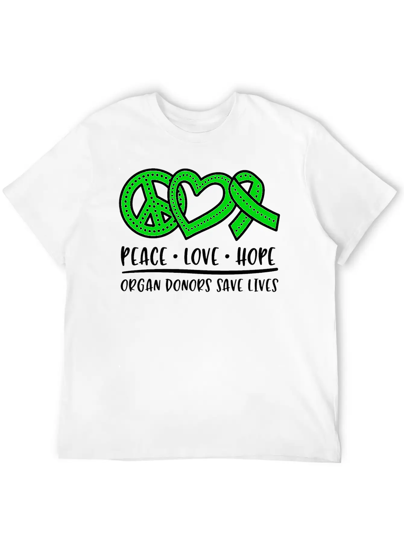Organ Donation Awareness, Organ Donor Basic Graphic T-Shirt ¨C Daily Comfort In Soft Cotton