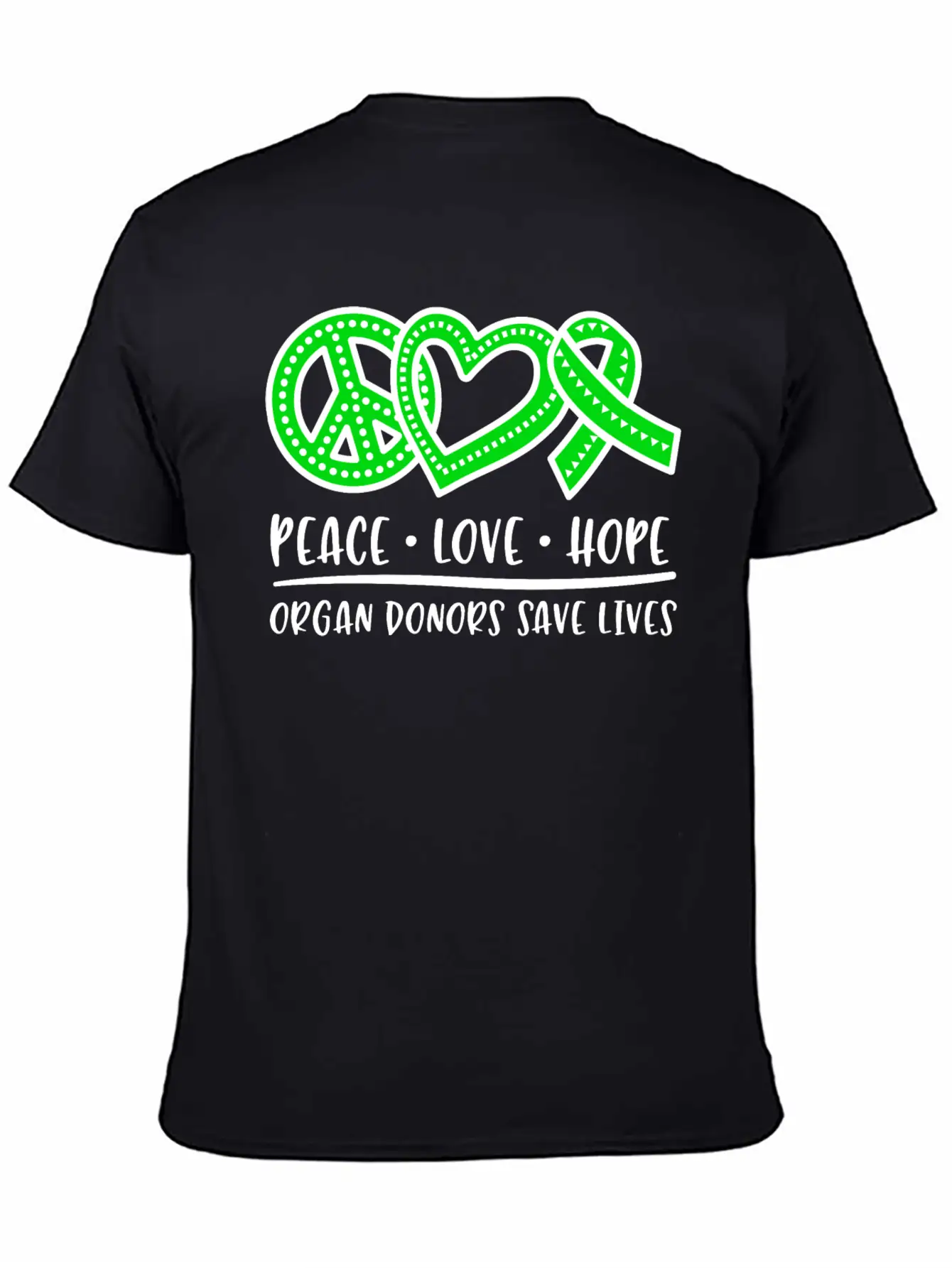 Organ Donation Awareness, Organ Donor Basic Graphic T-Shirt ¨C Daily Comfort In Soft Cotton