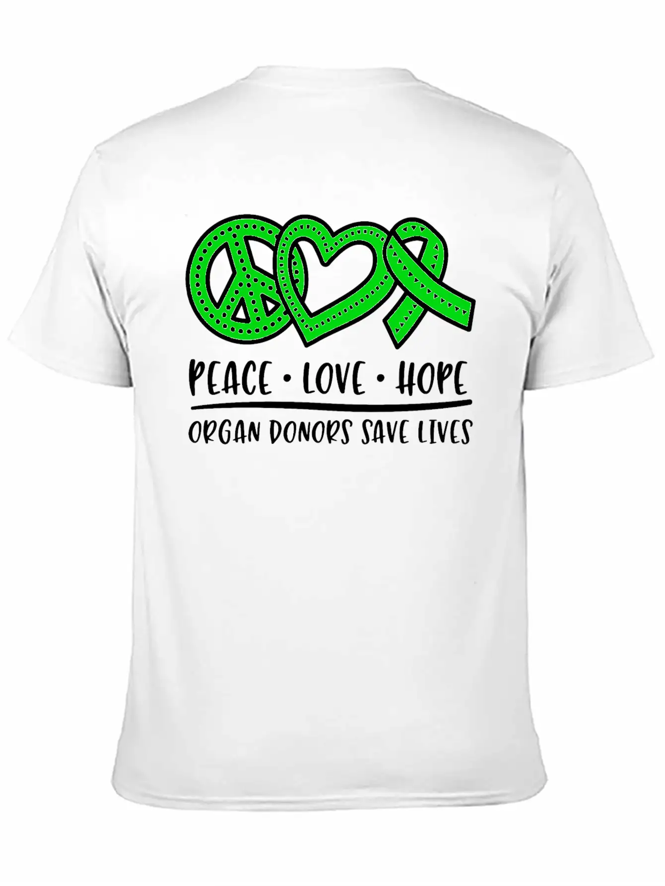 Organ Donation Awareness, Organ Donor Basic Graphic T-Shirt ¨C Daily Comfort In Soft Cotton