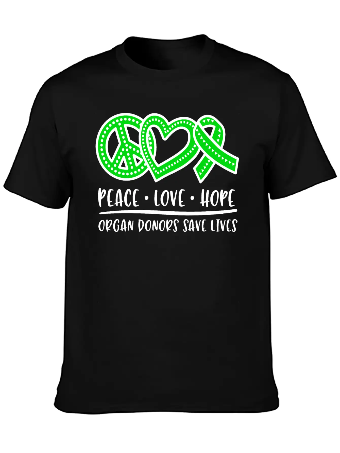 Organ Donation Awareness, Organ Donor Basic Graphic T-Shirt ¨C Daily Comfort In Soft Cotton