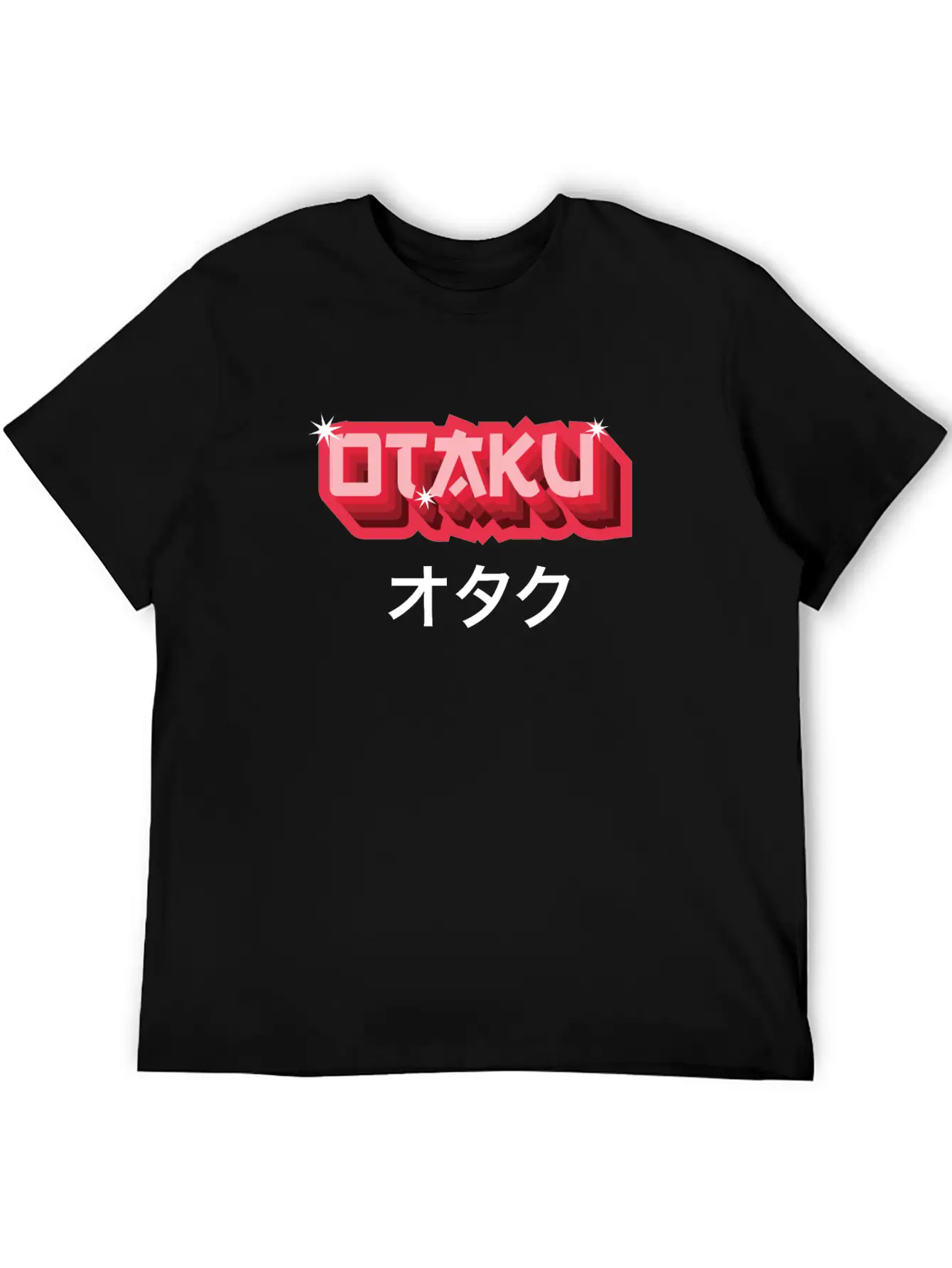 Otaku Japanese Text Anime Manga Soft Cotton Short Sleeve Tee ¨C Unisex Wardrobe Staple