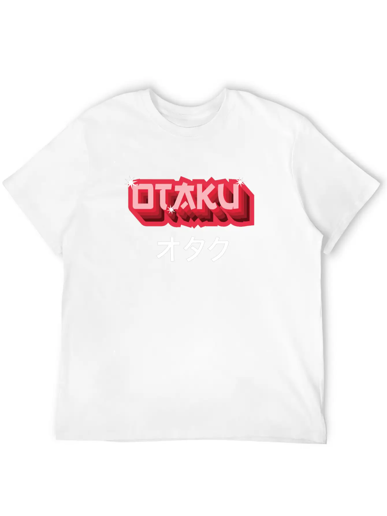 Otaku Japanese Text Anime Manga Soft Cotton Short Sleeve Tee ¨C Unisex Wardrobe Staple