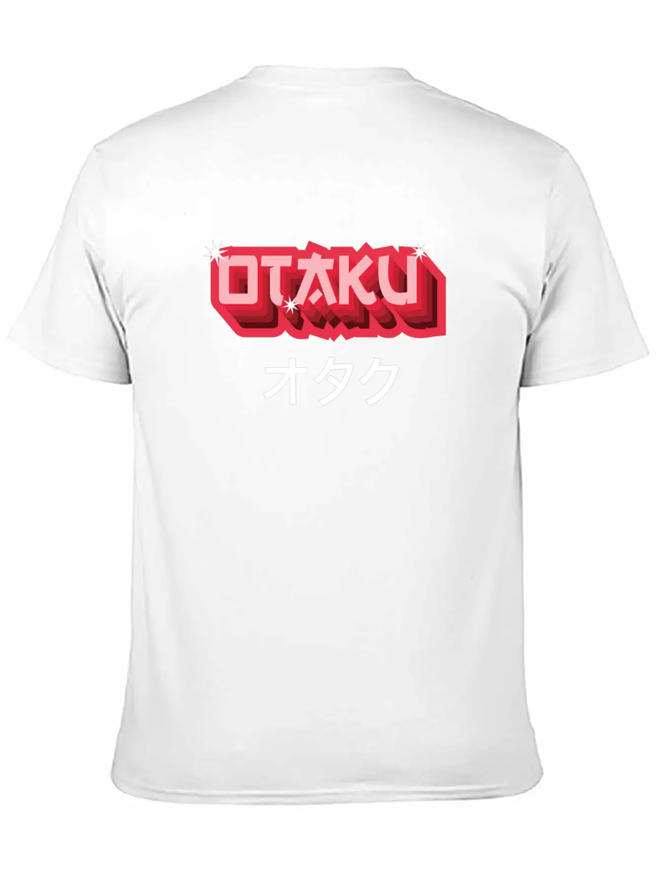 Otaku Japanese Text Anime Manga Soft Cotton Short Sleeve Tee ¨C Unisex Wardrobe Staple