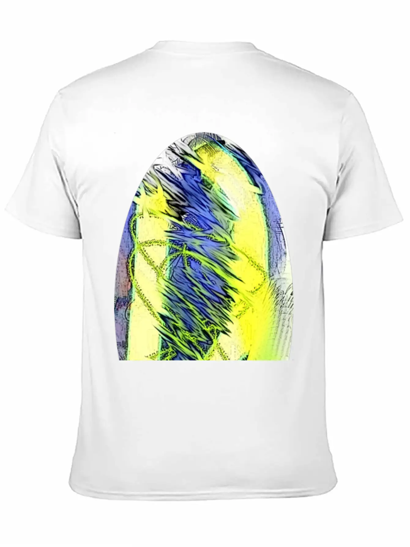 Oval Abstract Soft Cotton Short Sleeve Tee ¨C Unisex Wardrobe Staple