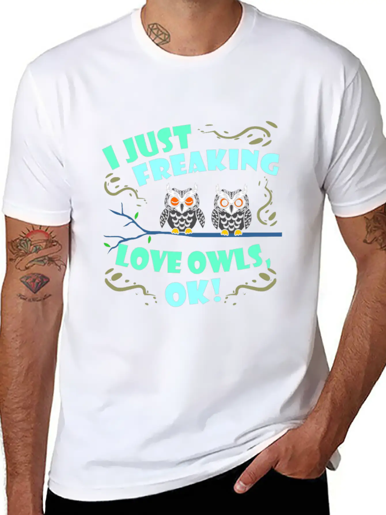 Owl Basic Graphic T-Shirt ¨C Daily Comfort In Soft Cotton