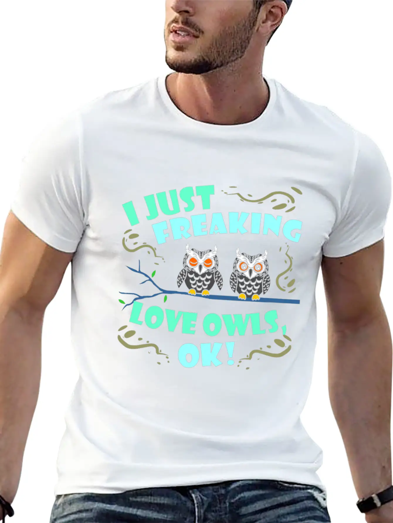 Owl Basic Graphic T-Shirt ¨C Daily Comfort In Soft Cotton