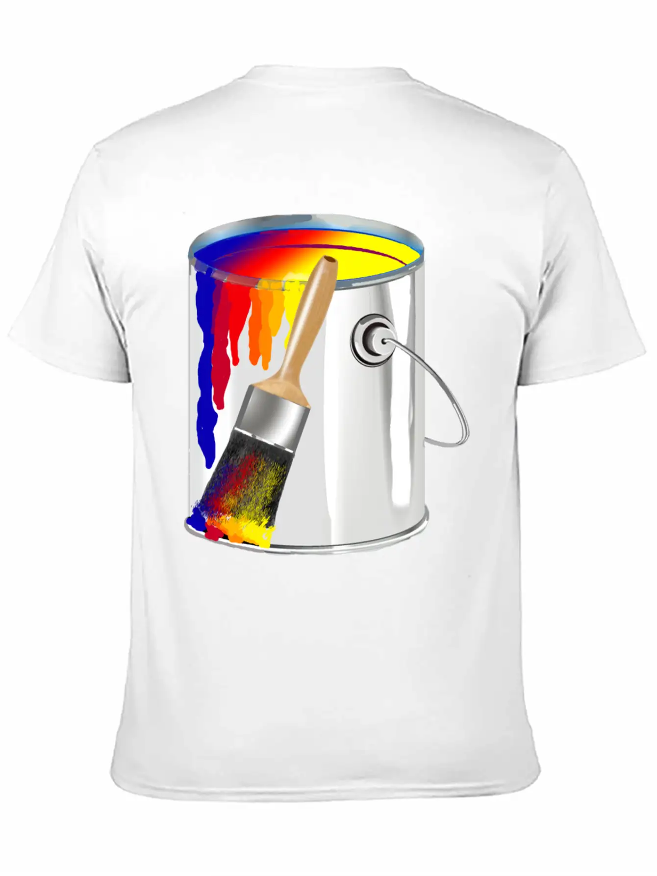 Paint Bucket Basic Graphic T-Shirt ¨C Daily Comfort In Soft Cotton