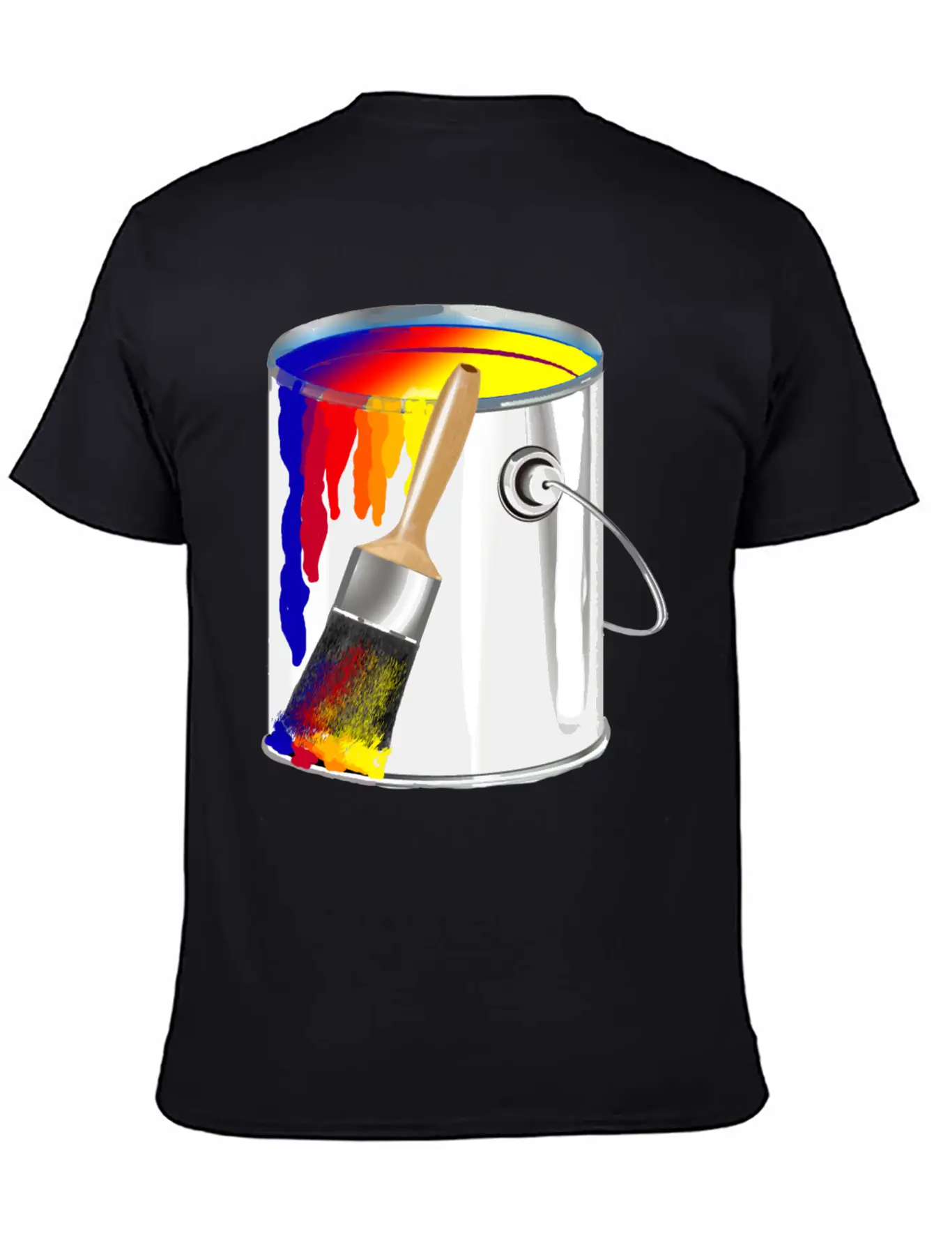 Paint Bucket Basic Graphic T-Shirt ¨C Daily Comfort In Soft Cotton