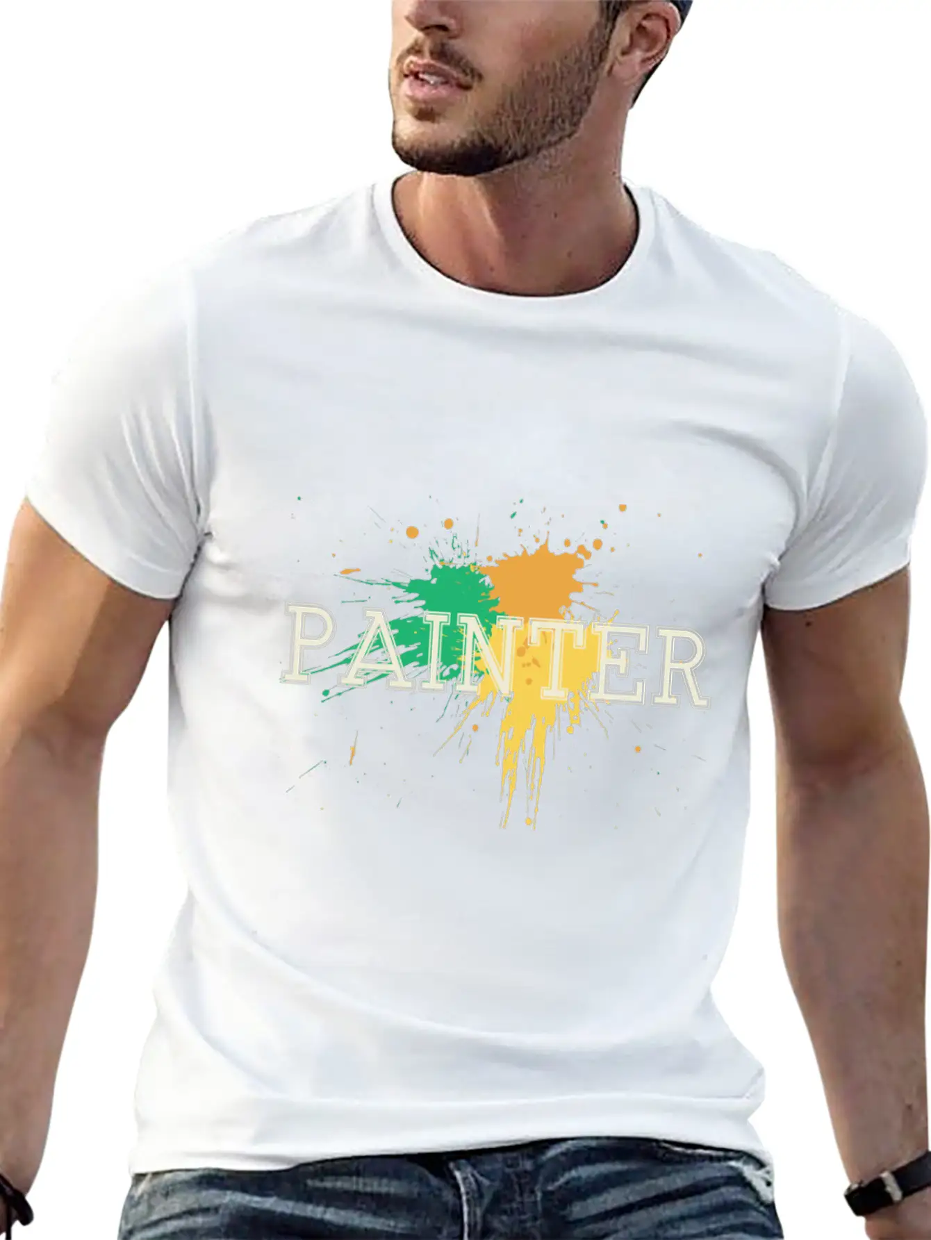Painter Gift | Art Drawing Painting Artists Hobby Basic Graphic T-Shirt ¨C Daily Comfort In Soft Cotton
