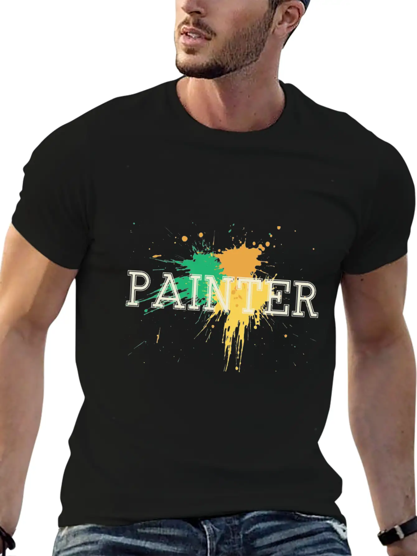 Painter Gift | Art Drawing Painting Artists Hobby Basic Graphic T-Shirt ¨C Daily Comfort In Soft Cotton