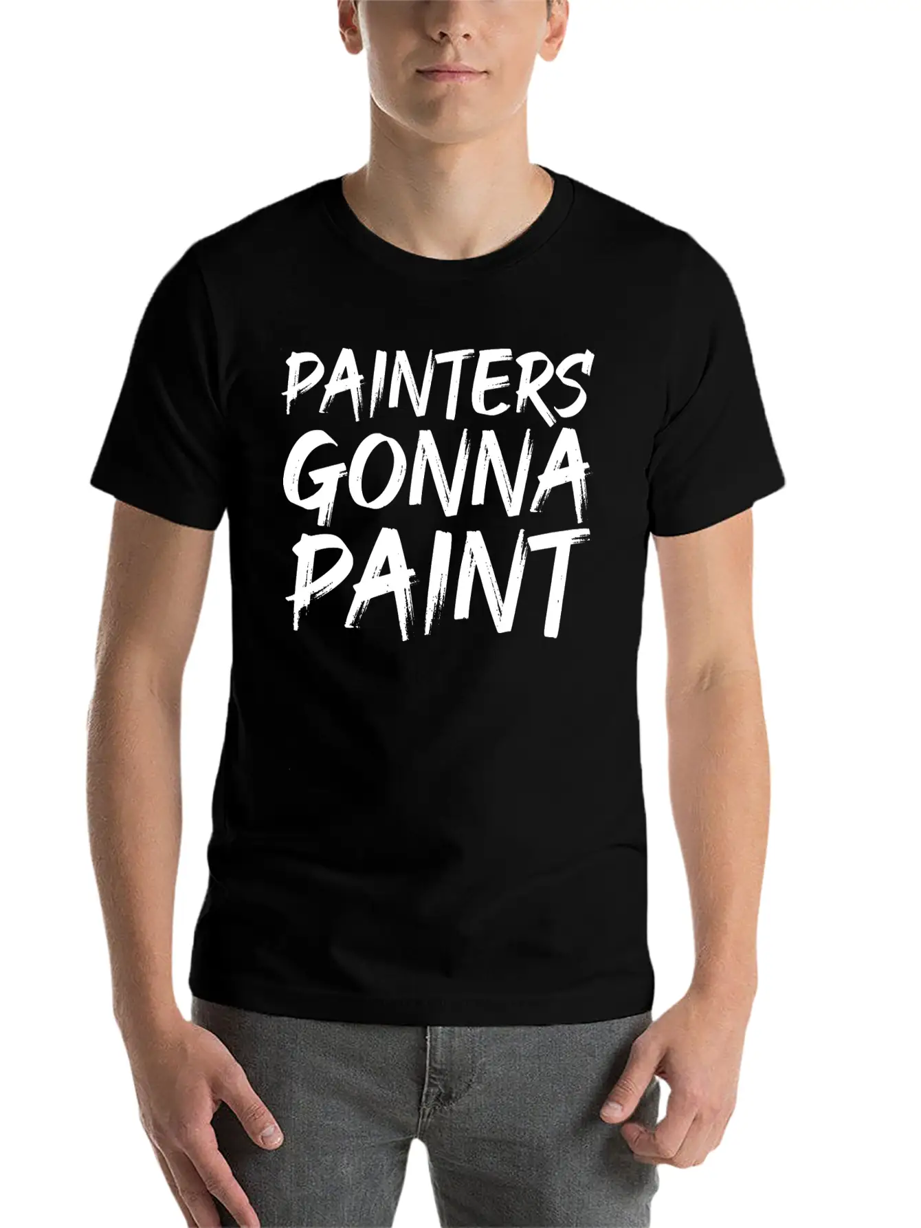 Painters Gonna Paint Soft Cotton Short Sleeve Tee ¨C Unisex Wardrobe Staple