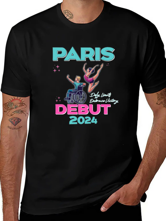 Paris Paralympic 2024 Essential Cotton Tee For Daily Outfits ¨C Unisex Style