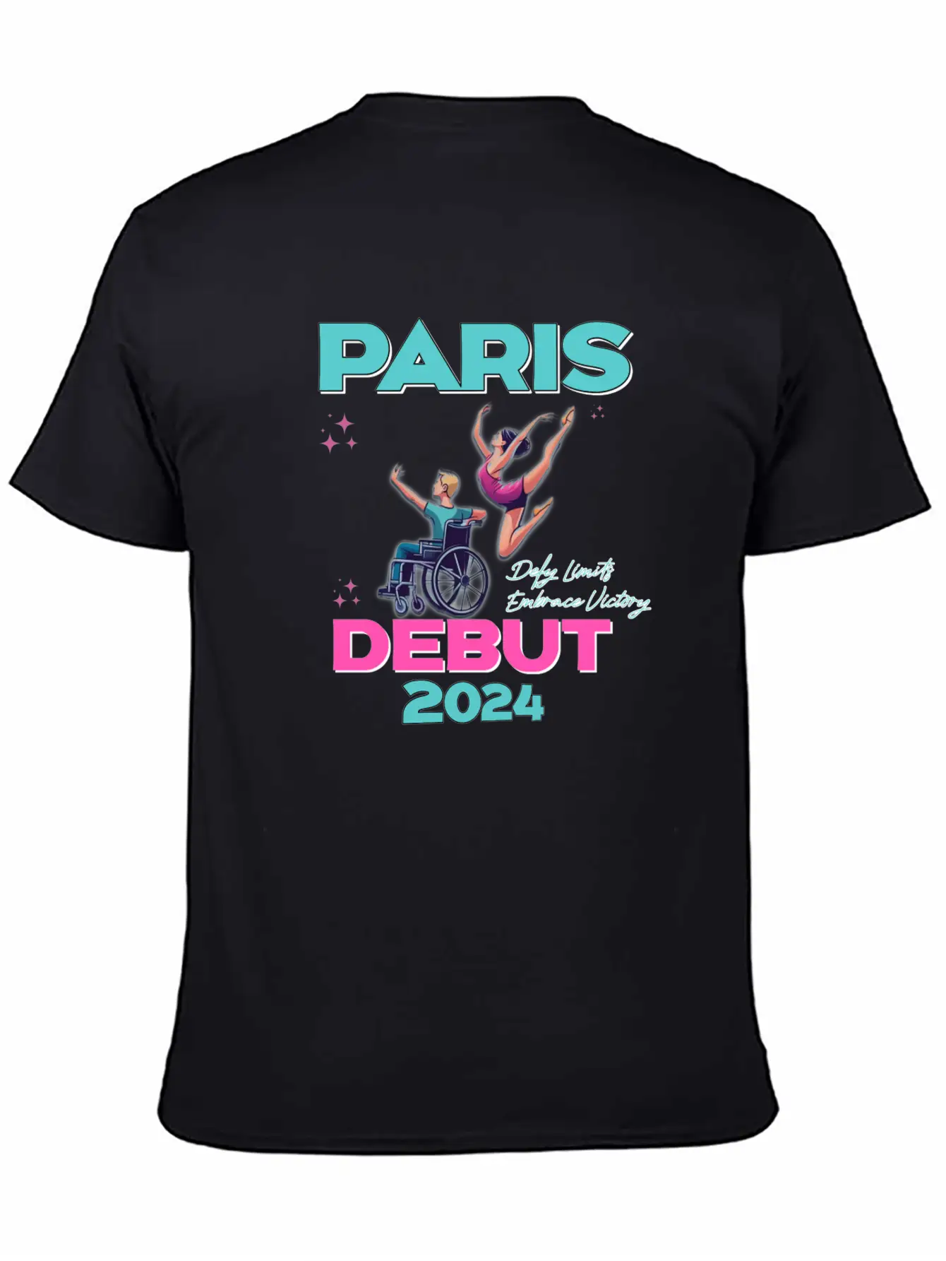 Paris Paralympic 2024 Essential Cotton Tee For Daily Outfits ¨C Unisex Style