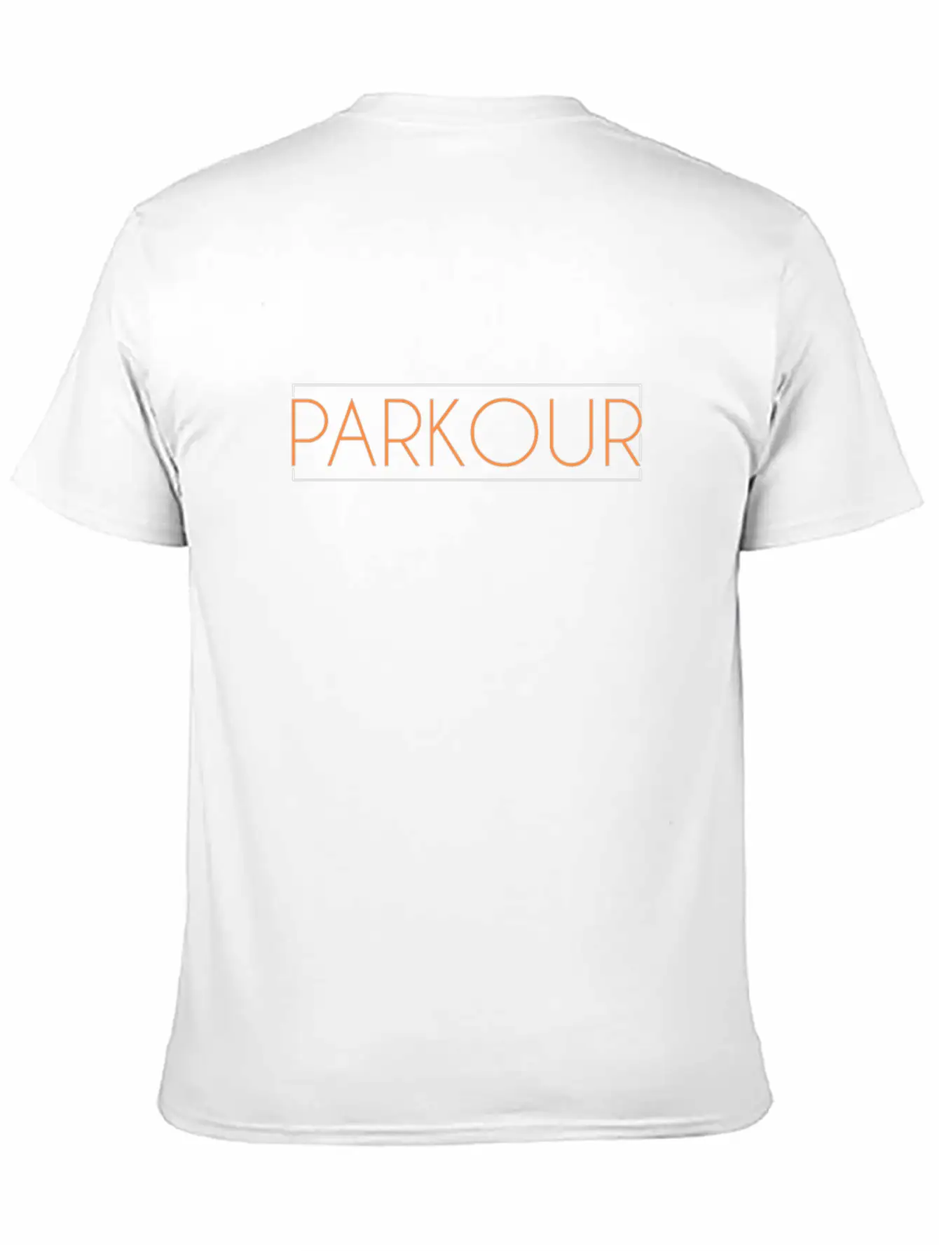 Parkour Lettering Soft Cotton Short Sleeve Tee ¨C Unisex Wardrobe Staple