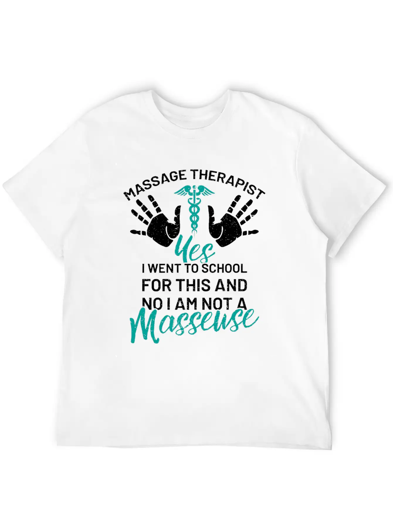 Physiotherapist Massage Mass Quota Funny Awesome Basic Graphic T-Shirt ¨C Daily Comfort In Soft Cotton