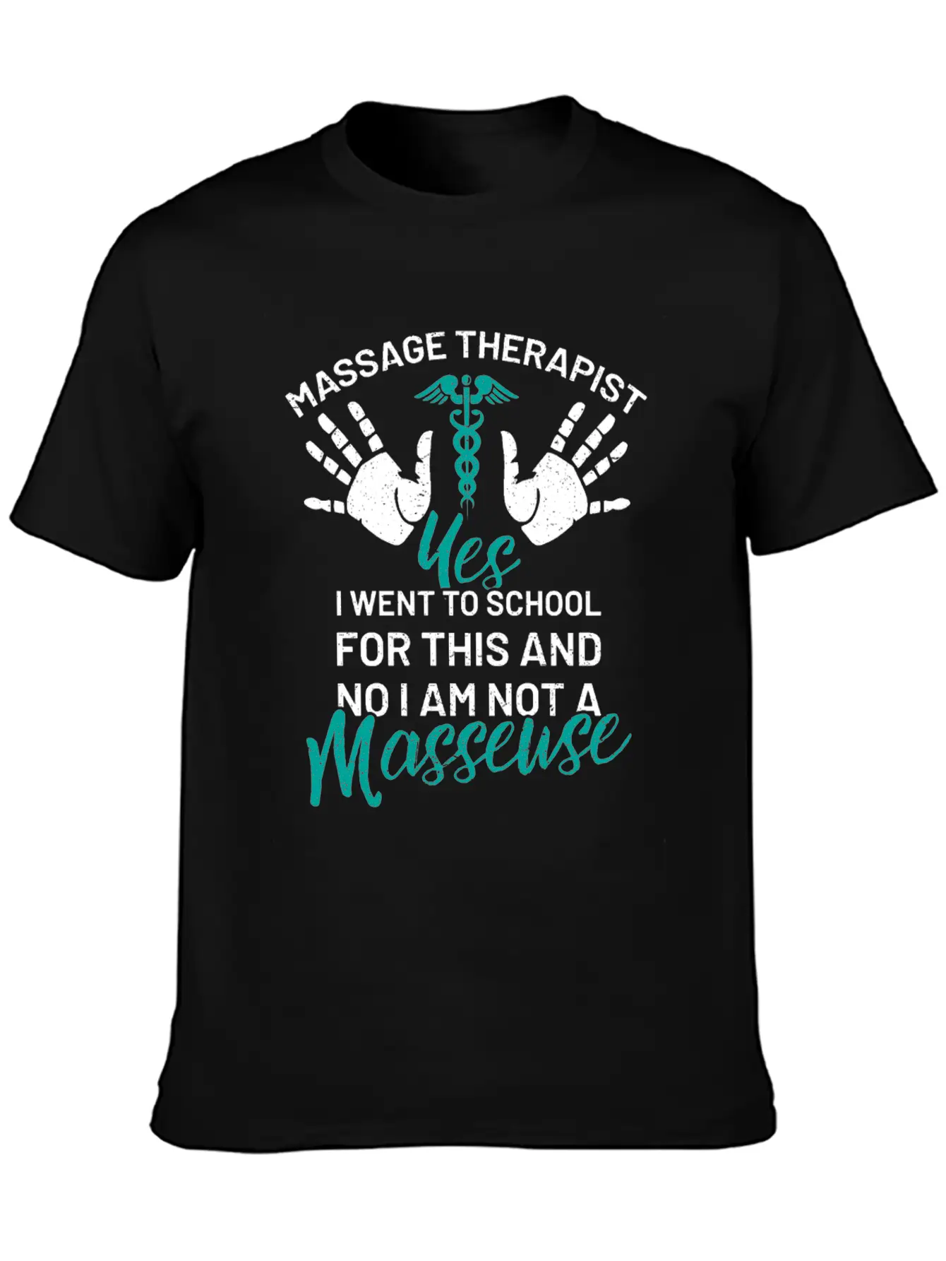 Physiotherapist Massage Mass Quota Funny Awesome Basic Graphic T-Shirt ¨C Daily Comfort In Soft Cotton