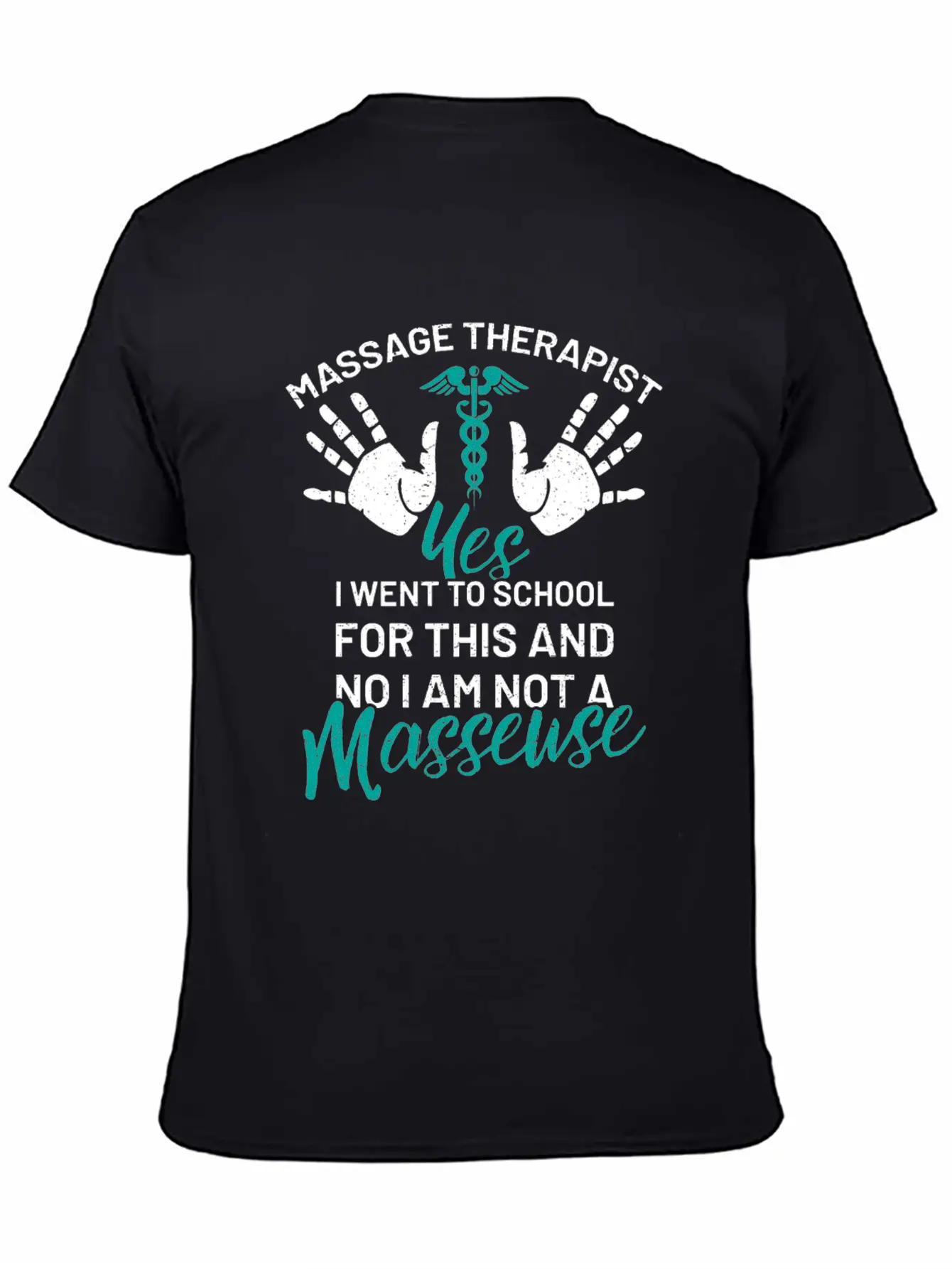 Physiotherapist Massage Mass Quota Funny Awesome Basic Graphic T-Shirt ¨C Daily Comfort In Soft Cotton