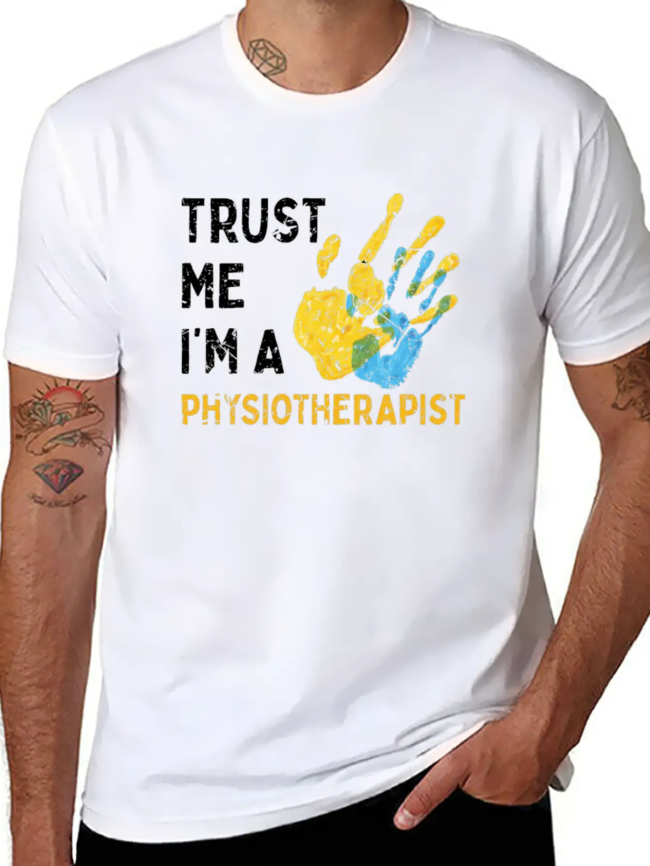 Physiotherapy Essential Cotton Tee For Daily Outfits ¨C Unisex Style