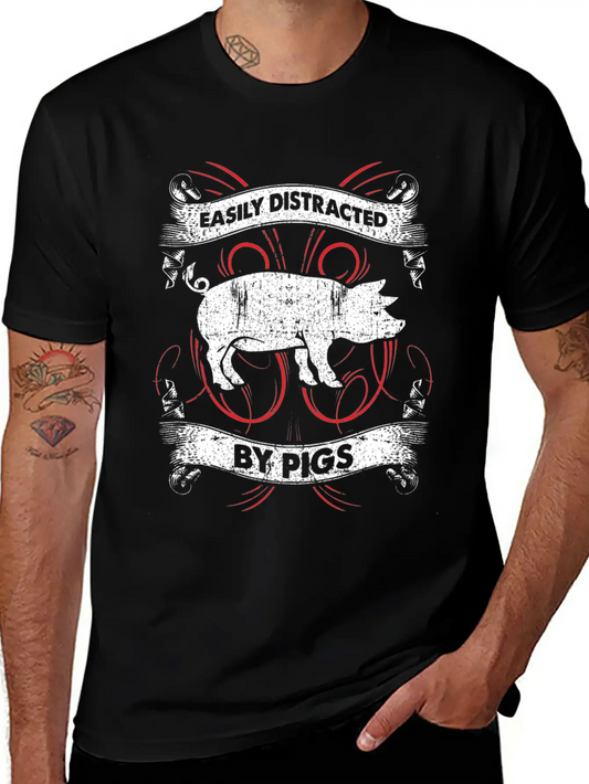 Pig Farming Animals Soft Cotton Short Sleeve Tee ¨C Unisex Wardrobe Staple