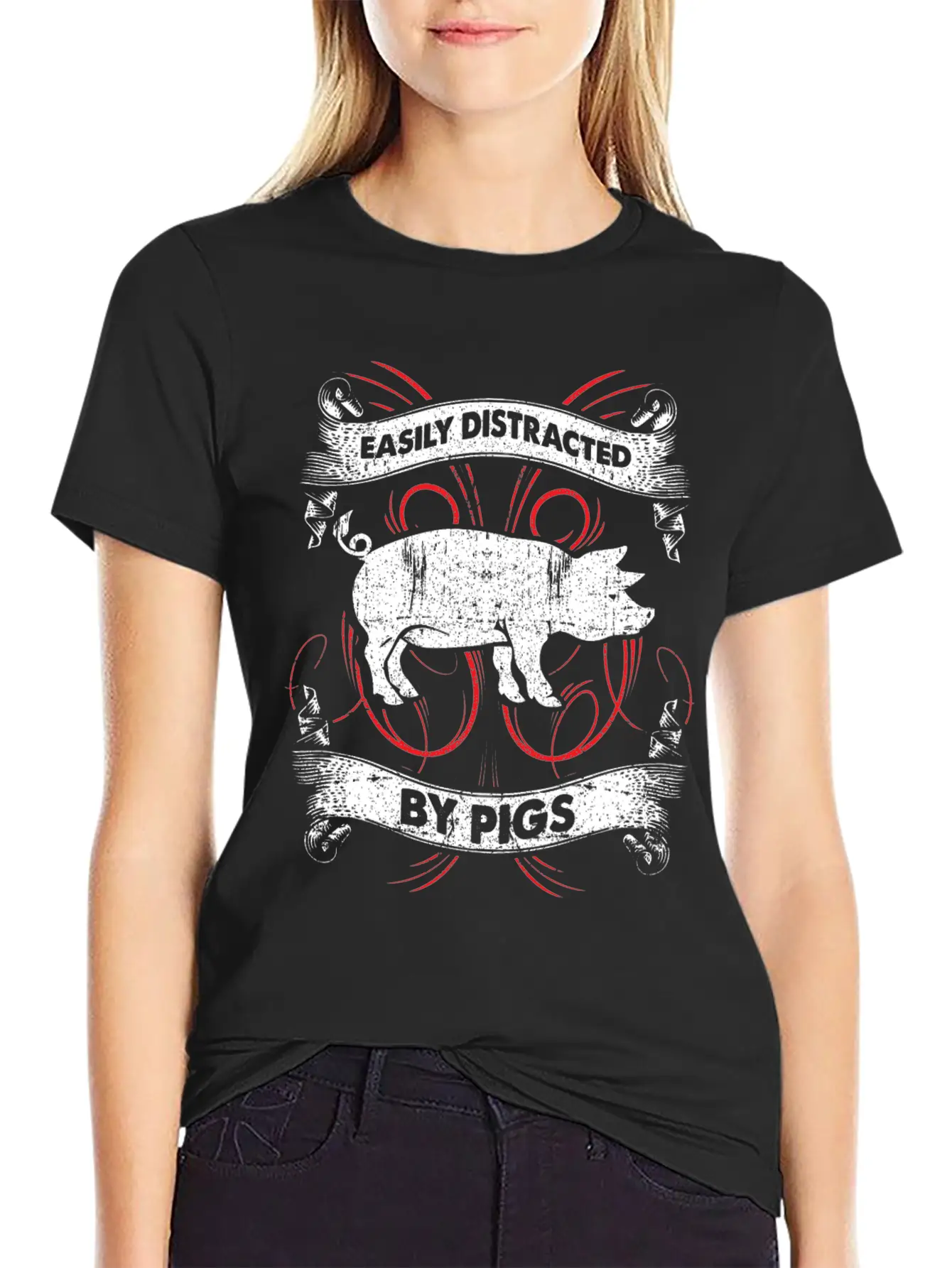 Pig Farming Animals Soft Cotton Short Sleeve Tee ¨C Unisex Wardrobe Staple