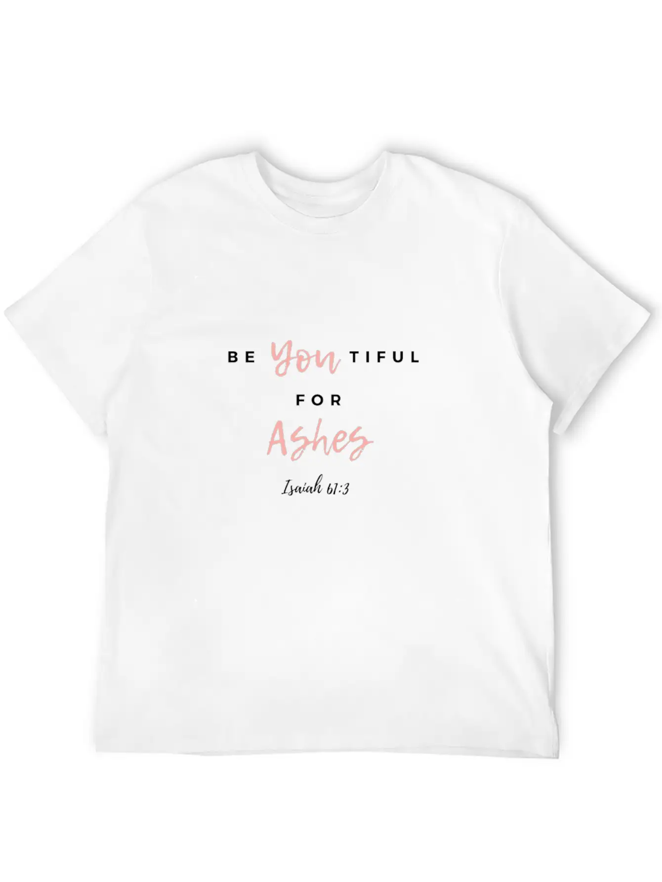Pink Minimalist Beauty And Fashion Lifestyle And H Essential Cotton Tee For Daily Outfits ¨C Unisex Style