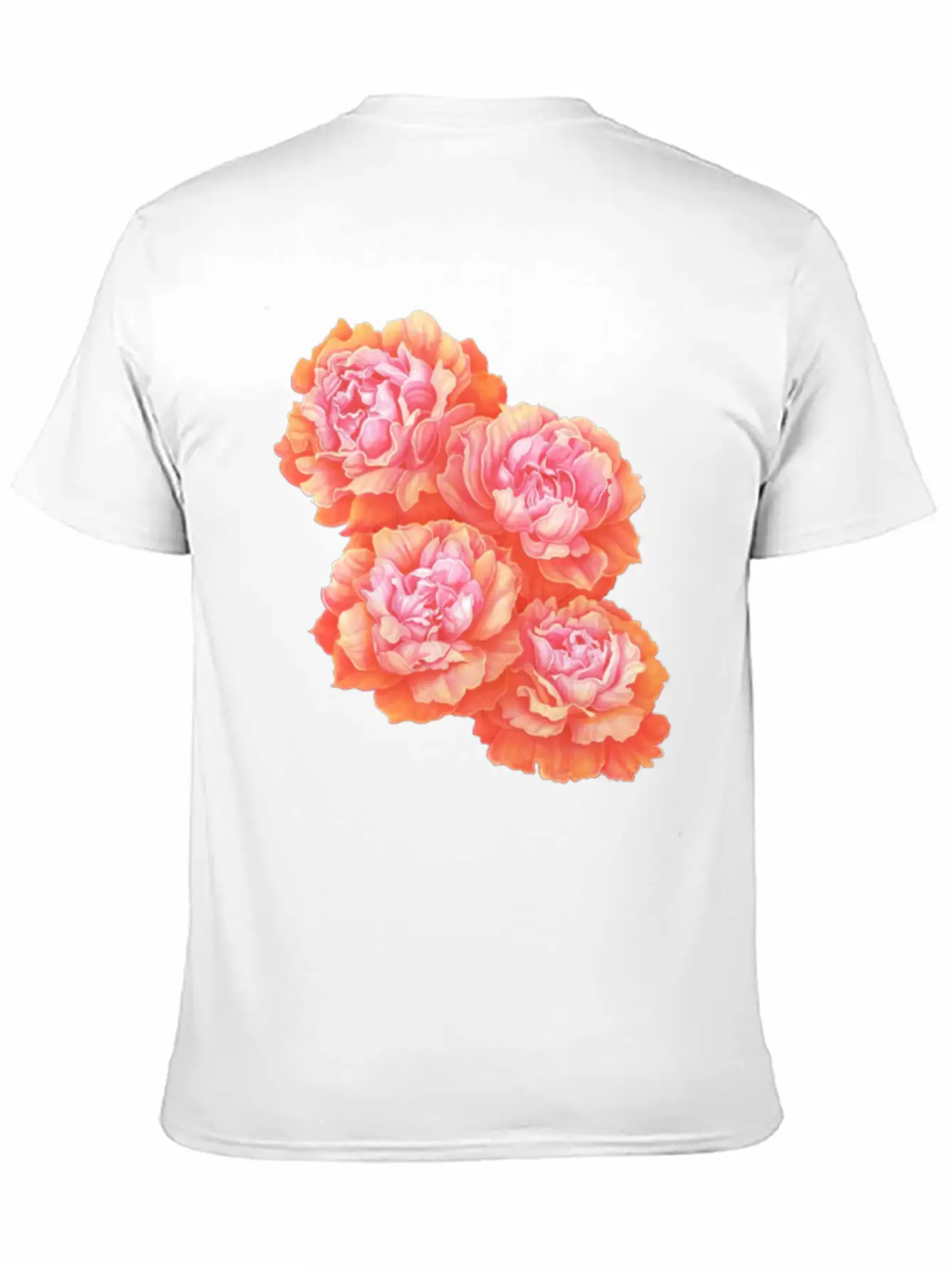 Pink Rose Love Basic Graphic T-Shirt ¨C Daily Comfort In Soft Cotton