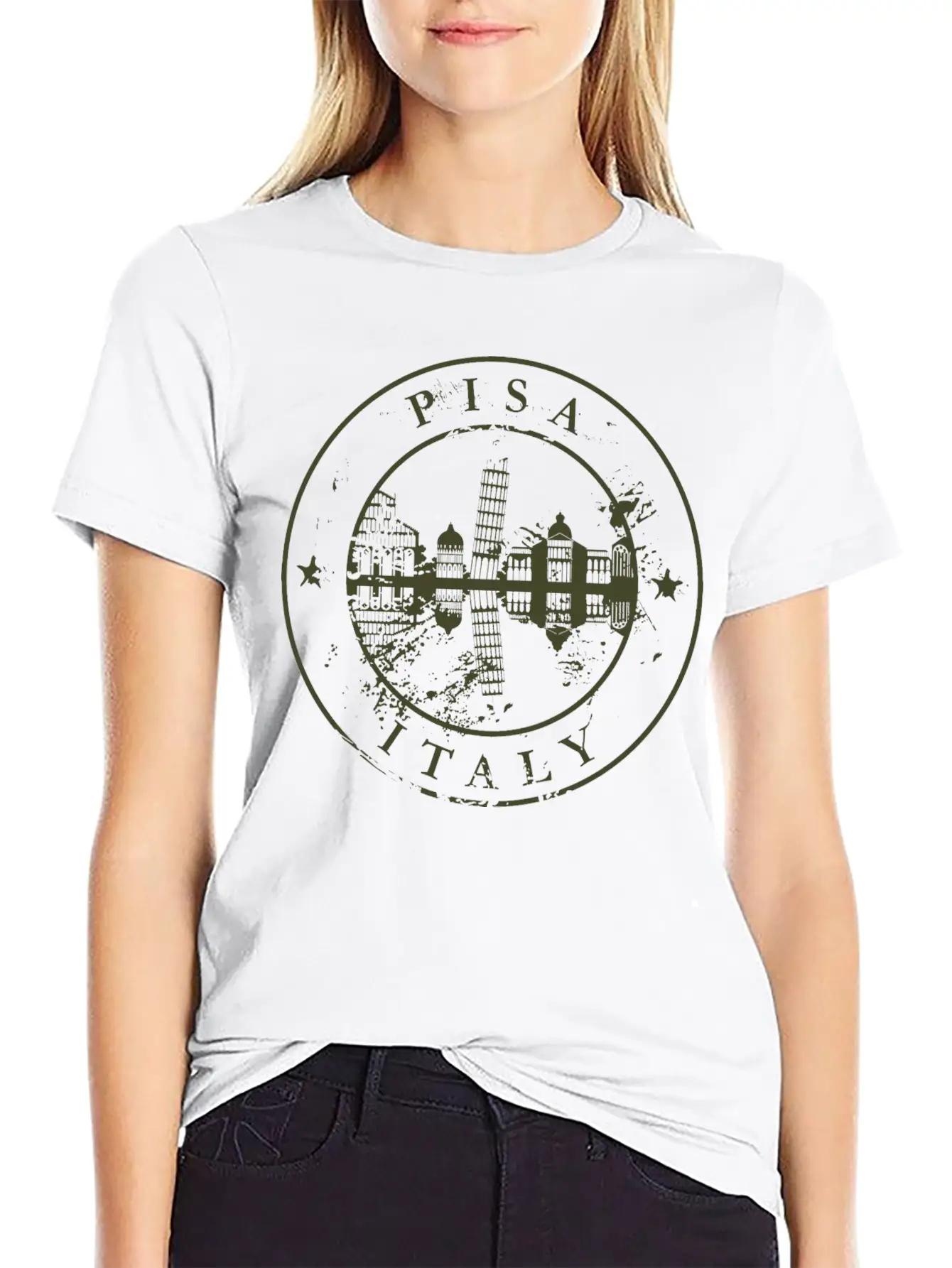 Pisa, Italy Soft Cotton Short Sleeve Tee ¨C Unisex Wardrobe Staple