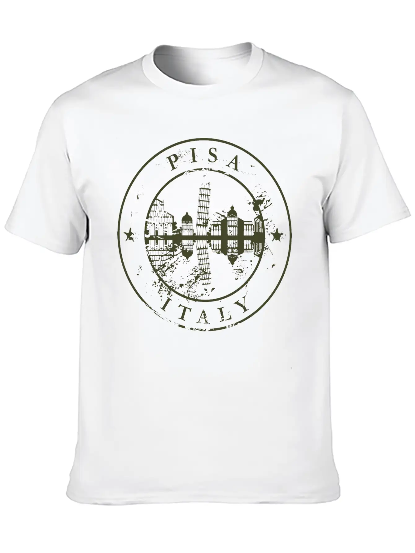 Pisa, Italy Soft Cotton Short Sleeve Tee ¨C Unisex Wardrobe Staple