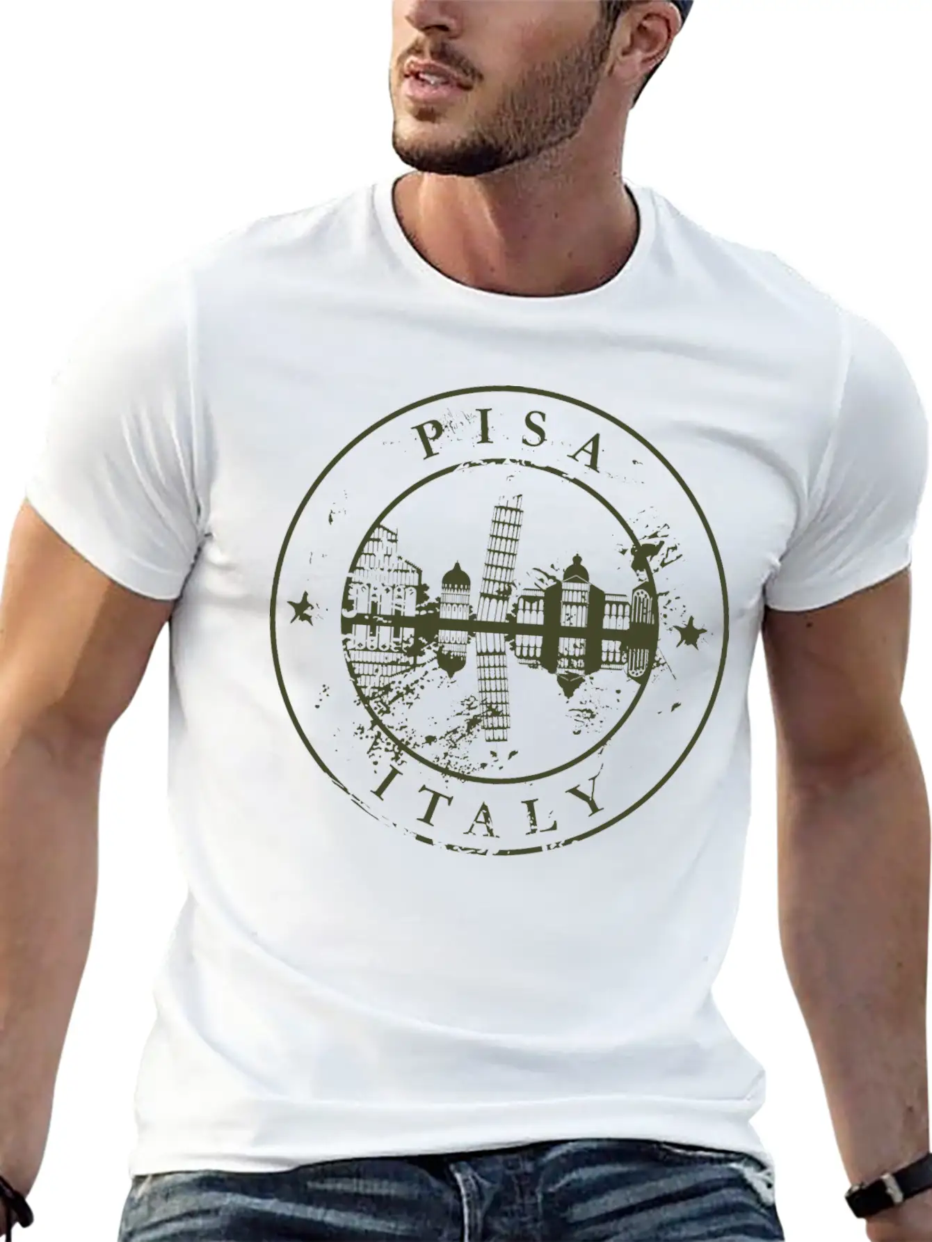 Pisa, Italy Soft Cotton Short Sleeve Tee ¨C Unisex Wardrobe Staple