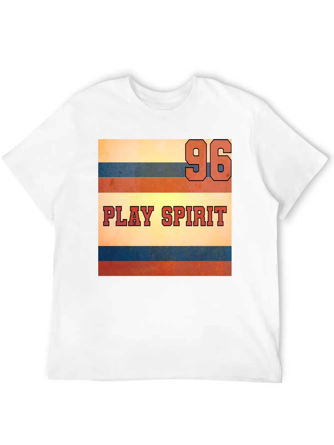 PLAY SPIRIT NUMBER 96 Soft Cotton Short Sleeve Tee ¨C Unisex Wardrobe Staple