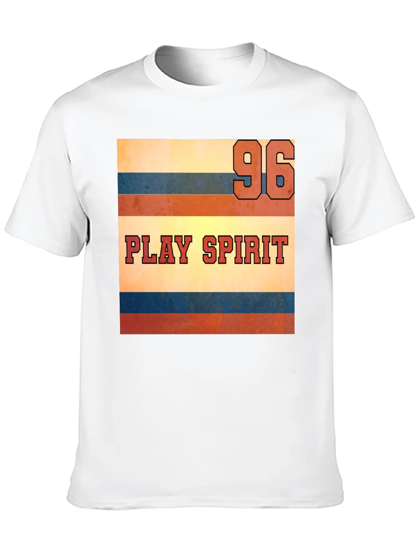 PLAY SPIRIT NUMBER 96 Soft Cotton Short Sleeve Tee ¨C Unisex Wardrobe Staple
