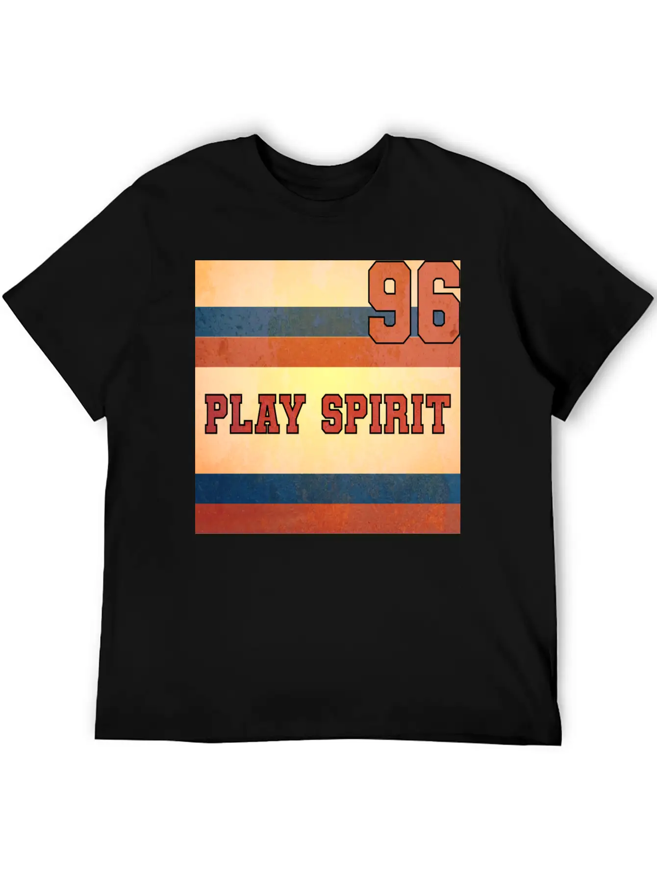 PLAY SPIRIT NUMBER 96 Soft Cotton Short Sleeve Tee ¨C Unisex Wardrobe Staple