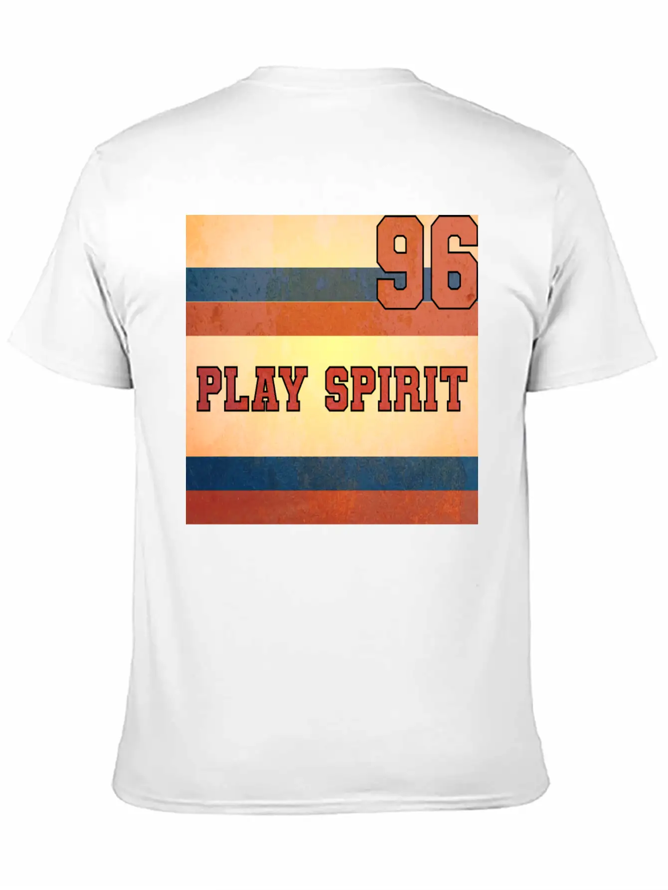 PLAY SPIRIT NUMBER 96 Soft Cotton Short Sleeve Tee ¨C Unisex Wardrobe Staple