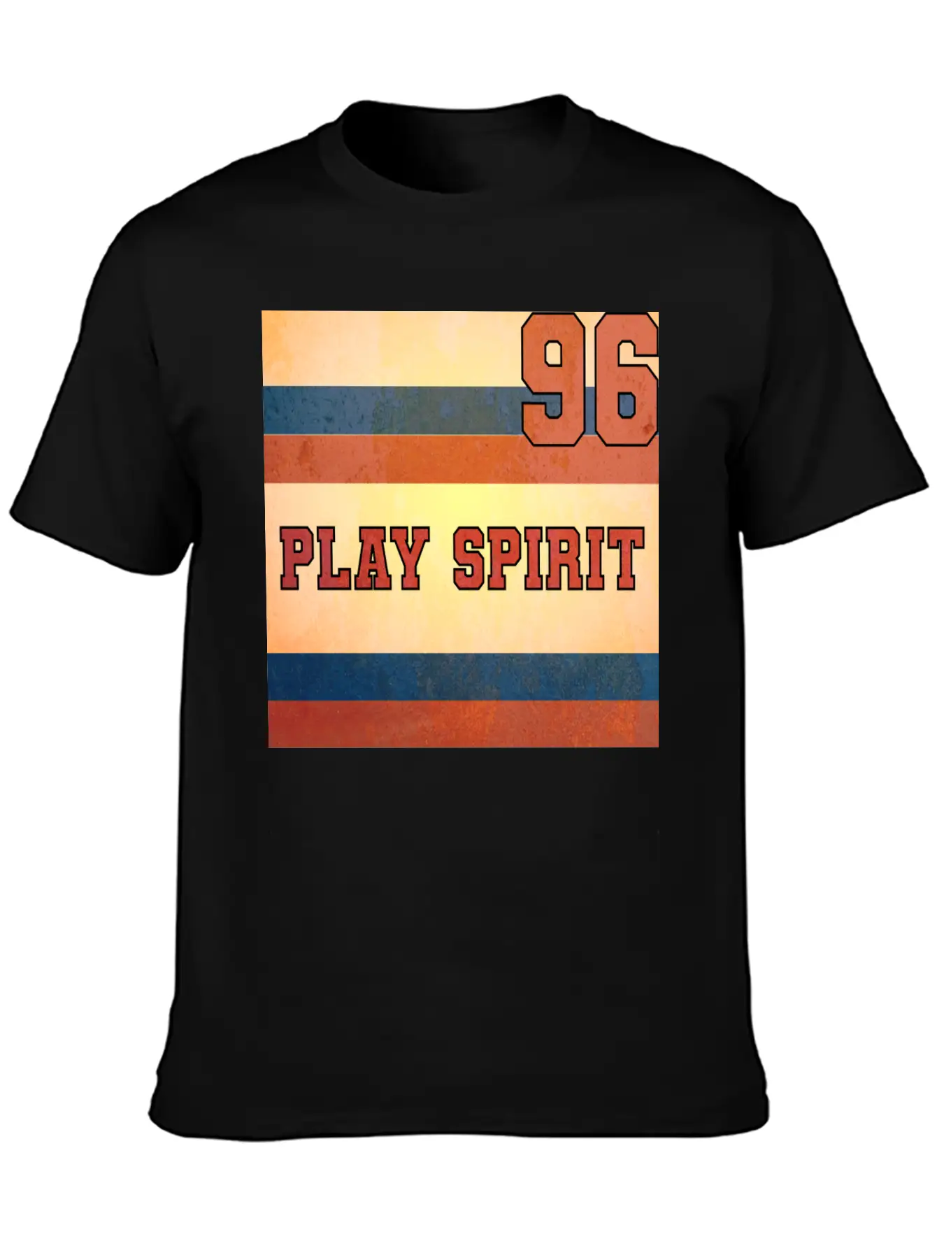 PLAY SPIRIT NUMBER 96 Soft Cotton Short Sleeve Tee ¨C Unisex Wardrobe Staple