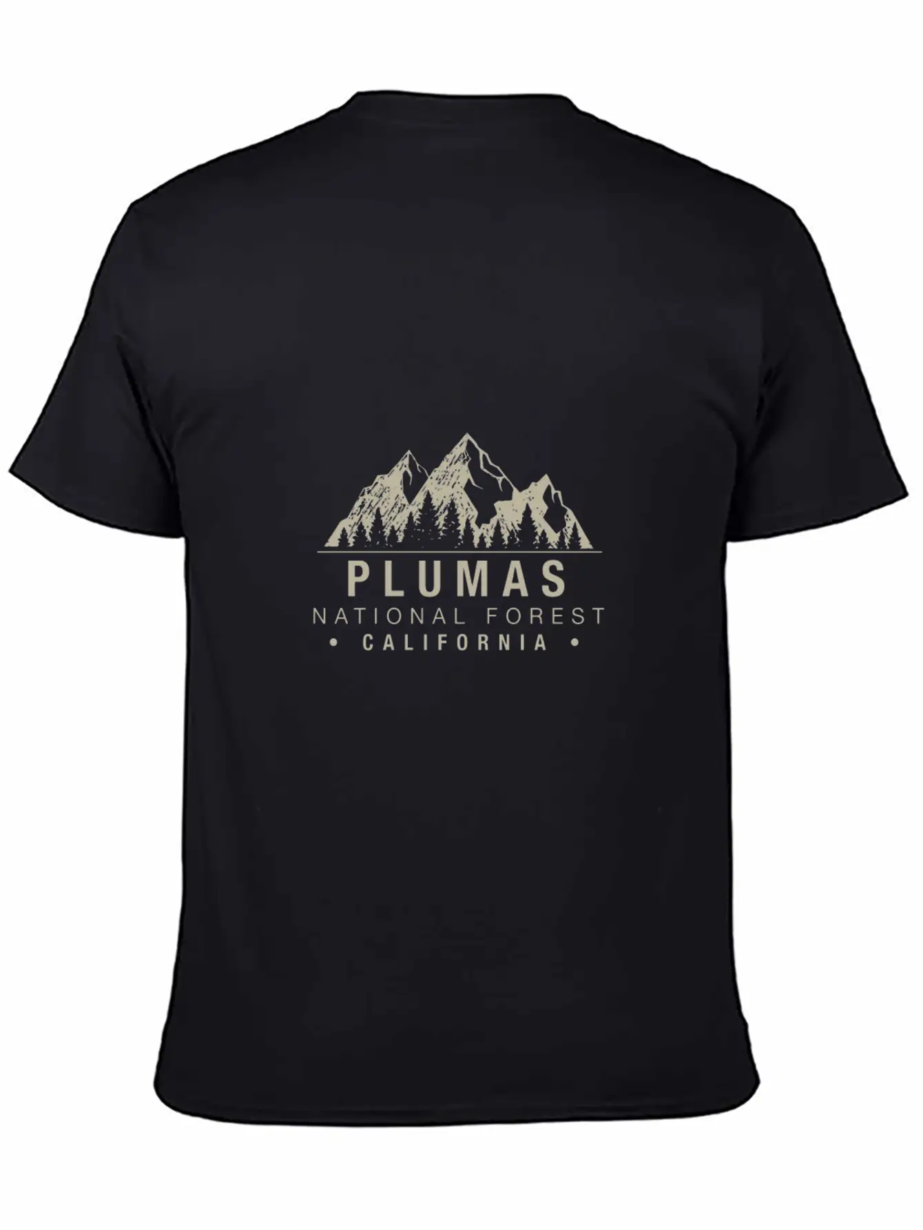 Plumas National Forest California Basic Graphic T-Shirt ¨C Daily Comfort In Soft Cotton