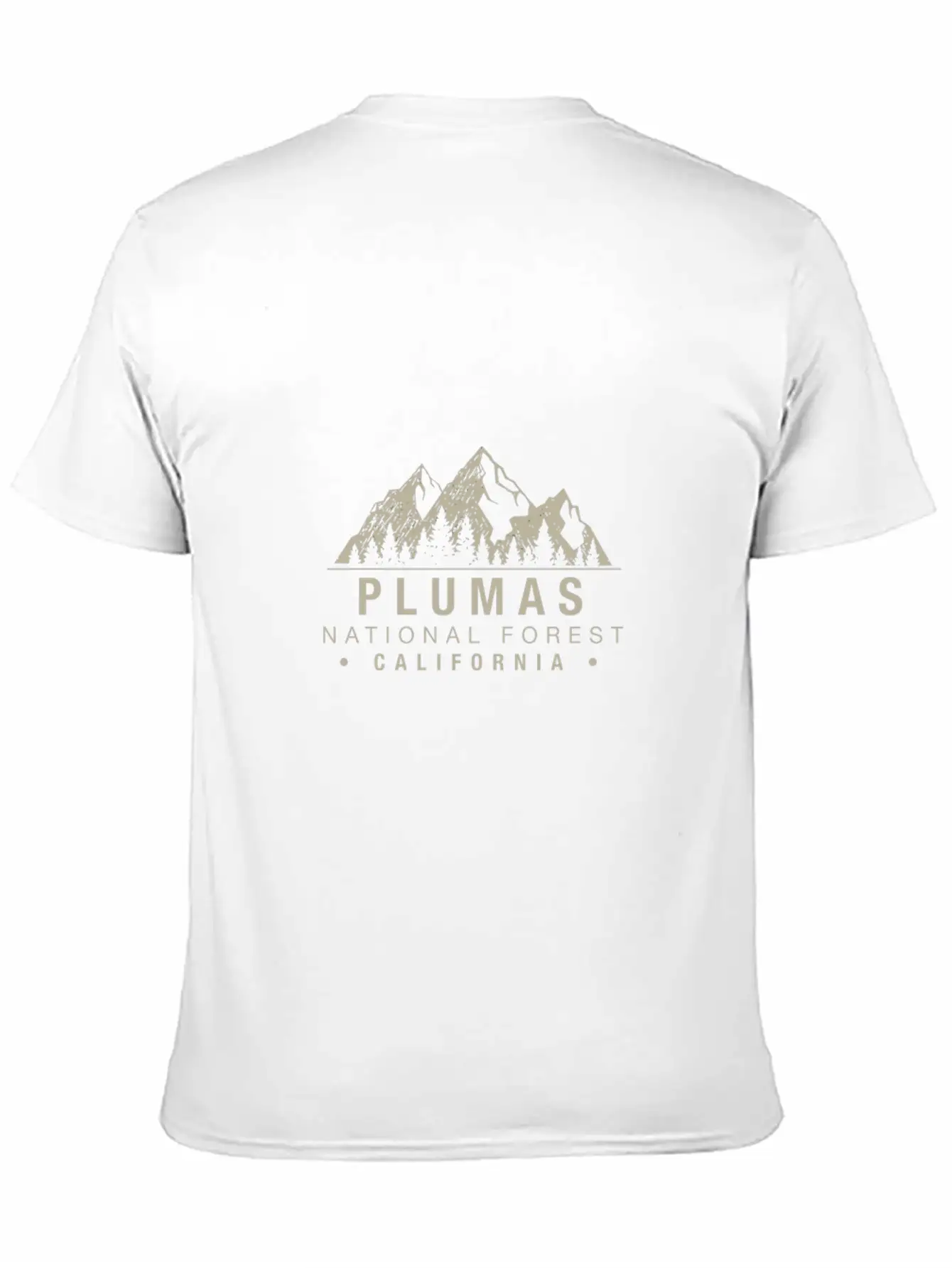 Plumas National Forest California Basic Graphic T-Shirt ¨C Daily Comfort In Soft Cotton
