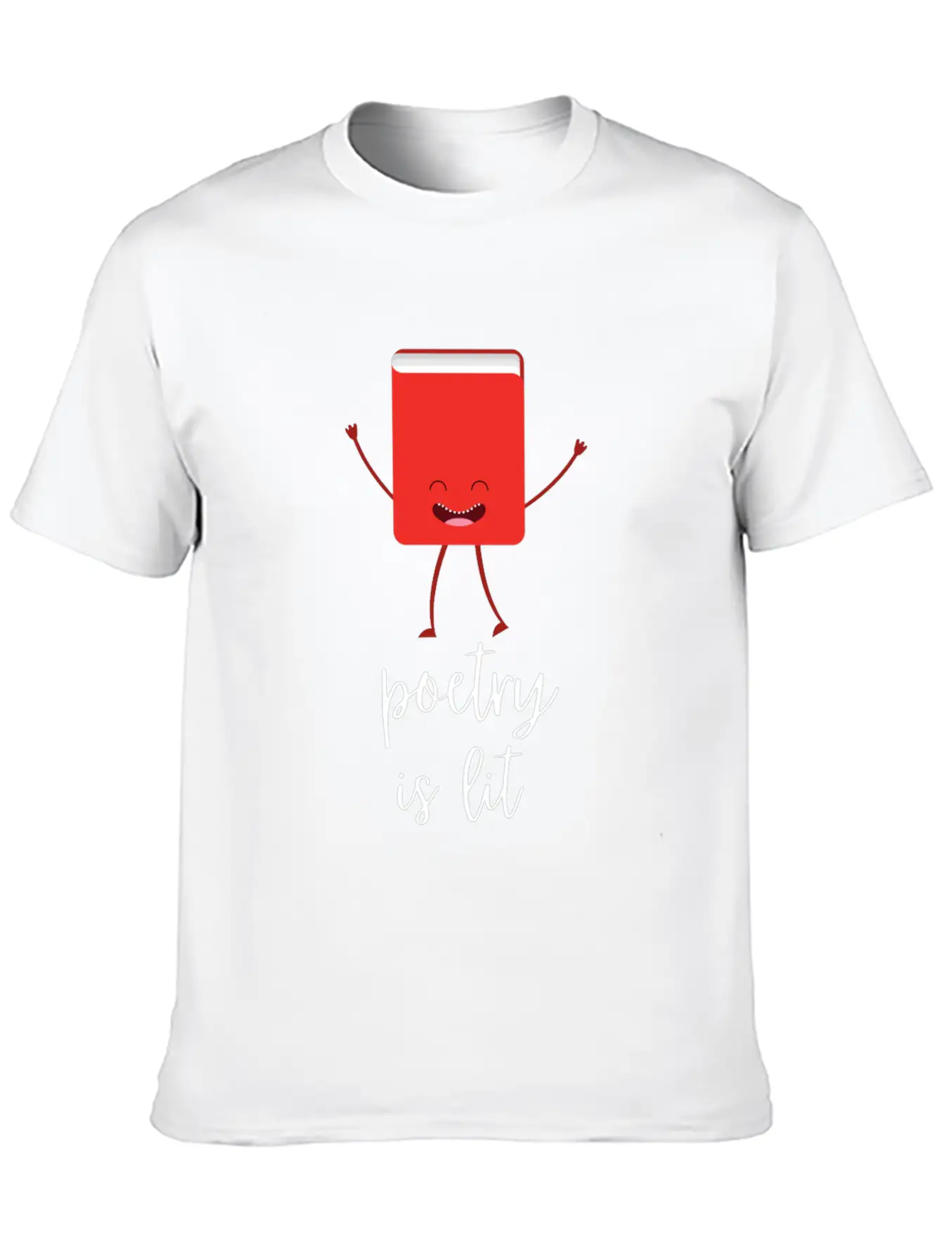 Poetry Is Lit Essential Cotton Tee For Daily Outfits ¨C Unisex Style