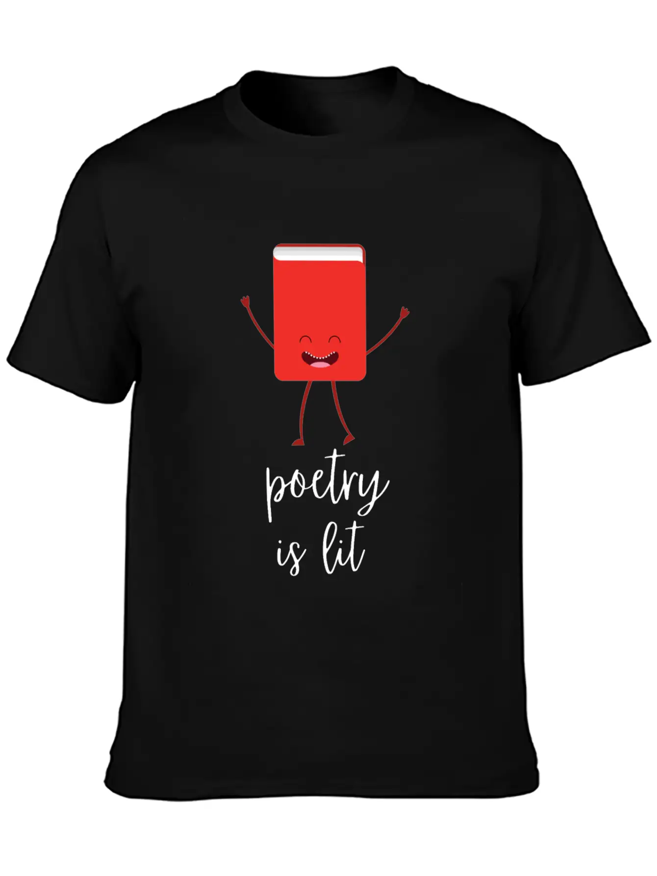 Poetry Is Lit Essential Cotton Tee For Daily Outfits ¨C Unisex Style