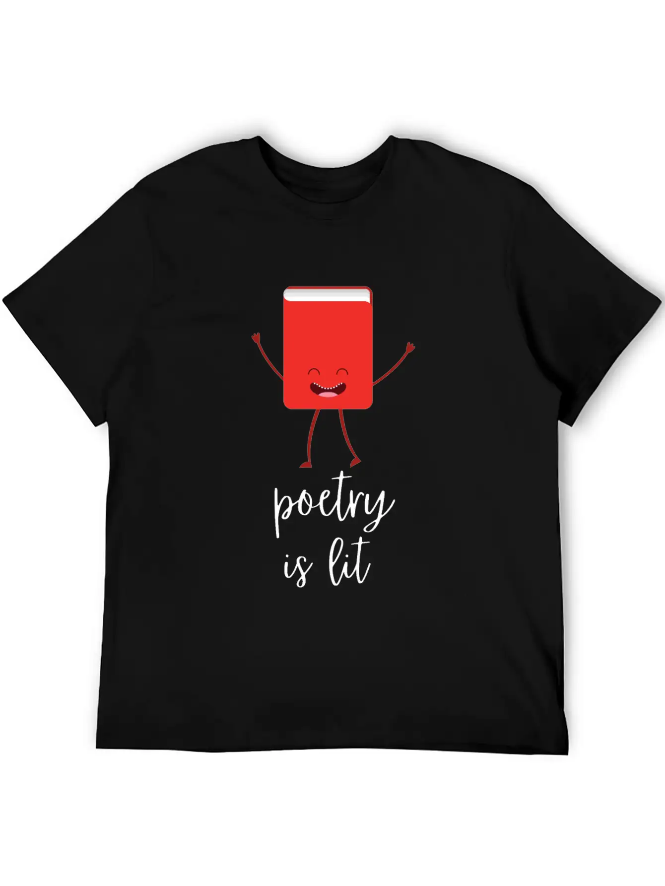 Poetry Is Lit Essential Cotton Tee For Daily Outfits ¨C Unisex Style