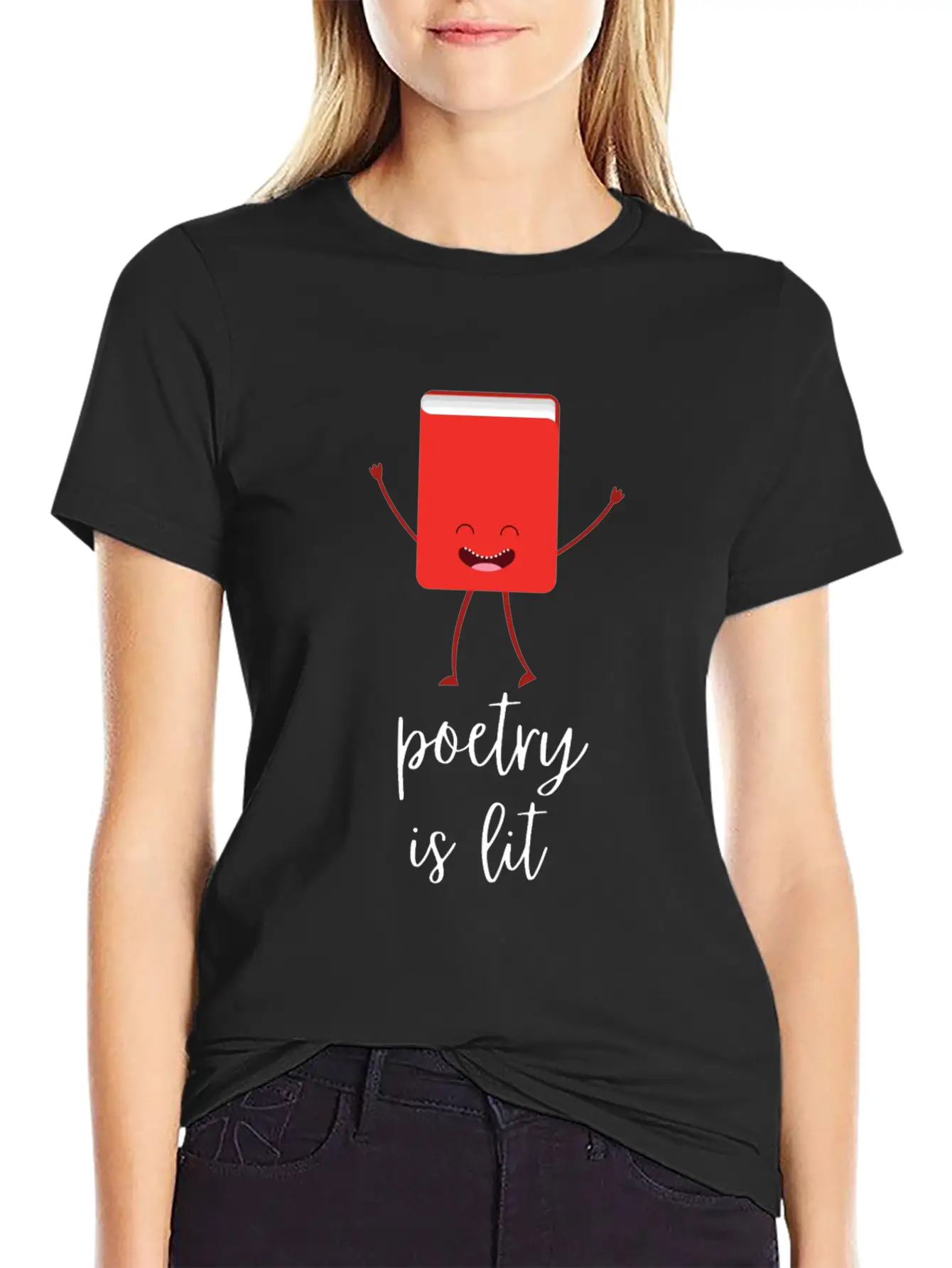 Poetry Is Lit Essential Cotton Tee For Daily Outfits ¨C Unisex Style