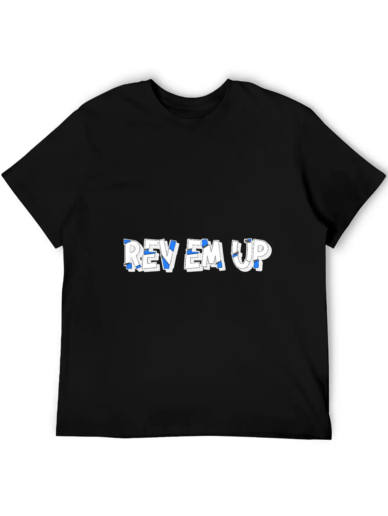 "Rev Em Up" Motorsport 4's Essential Cotton Tee For Daily Outfits ¨C Unisex Style
