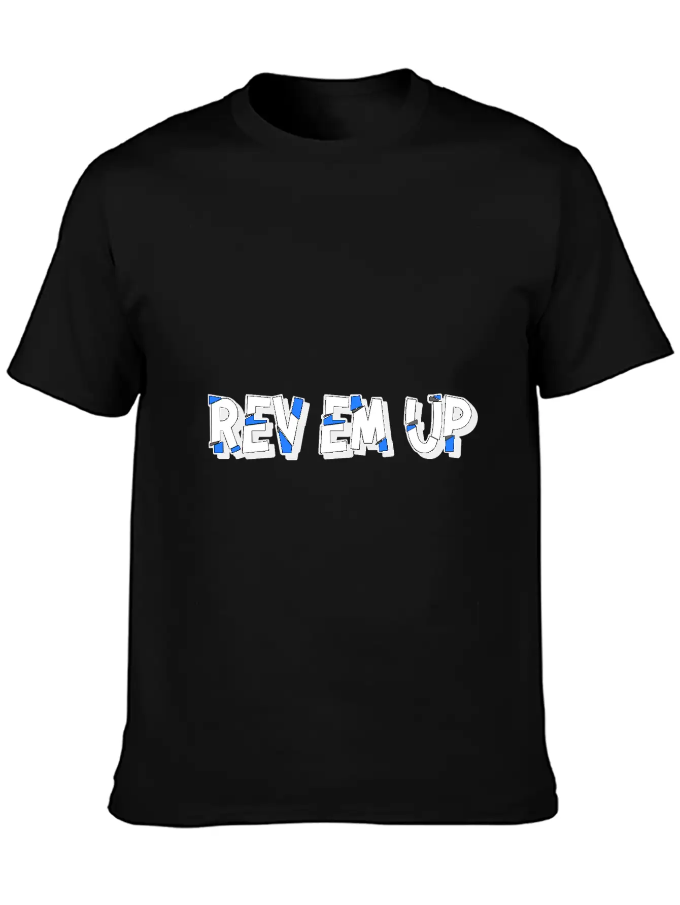 "Rev Em Up" Motorsport 4's Essential Cotton Tee For Daily Outfits ¨C Unisex Style