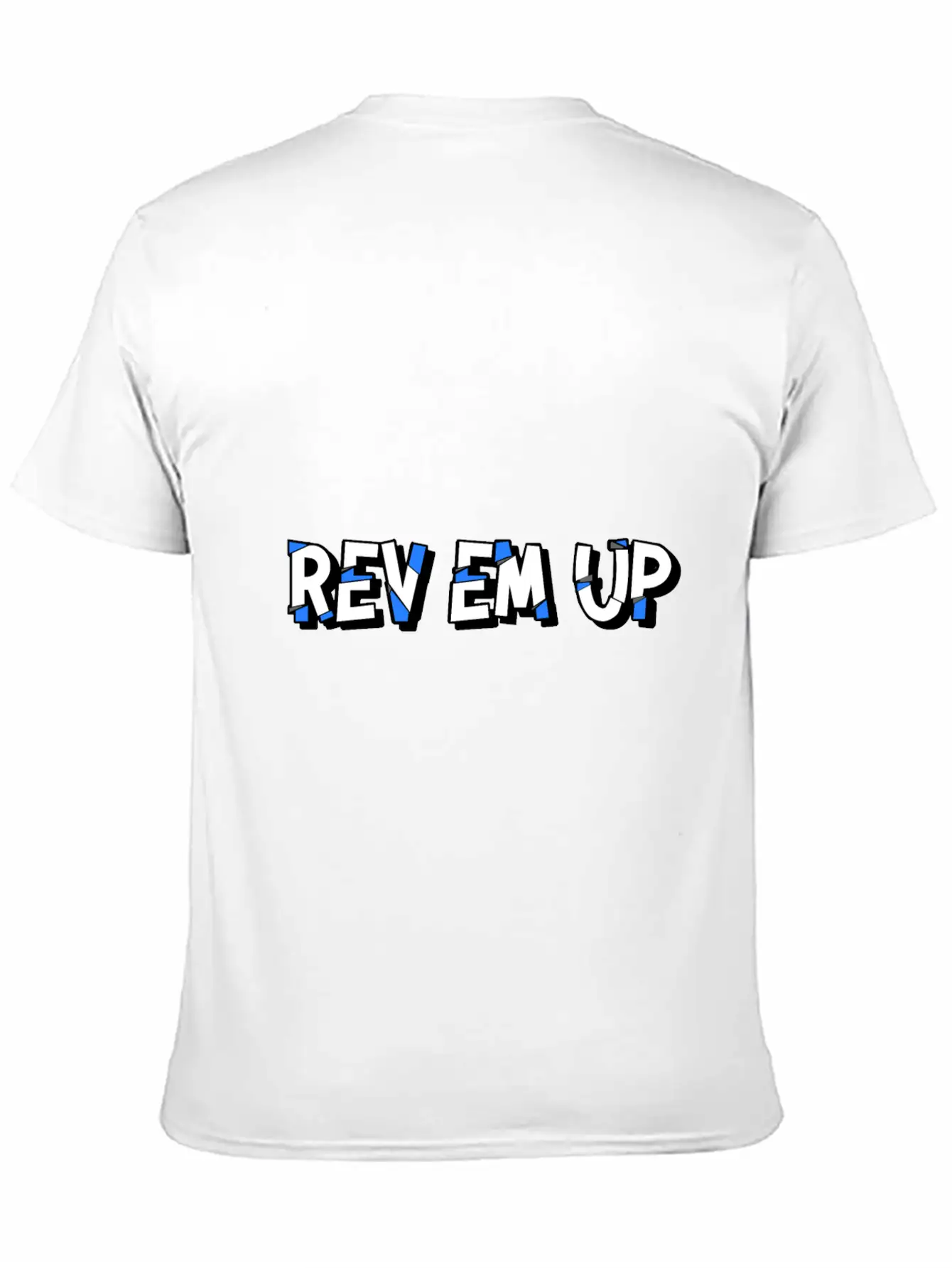 "Rev Em Up" Motorsport 4's Essential Cotton Tee For Daily Outfits ¨C Unisex Style