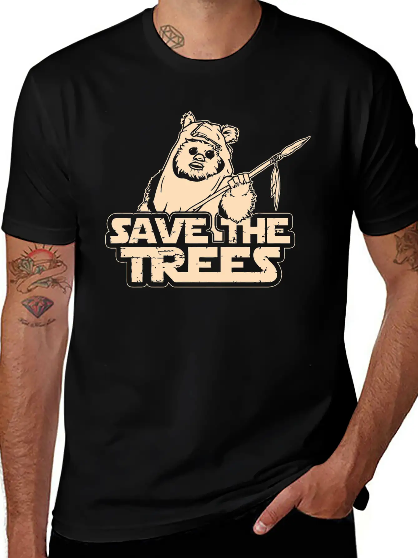 Save The Trees Soft Cotton Short Sleeve Tee ¨C Unisex Wardrobe Staple