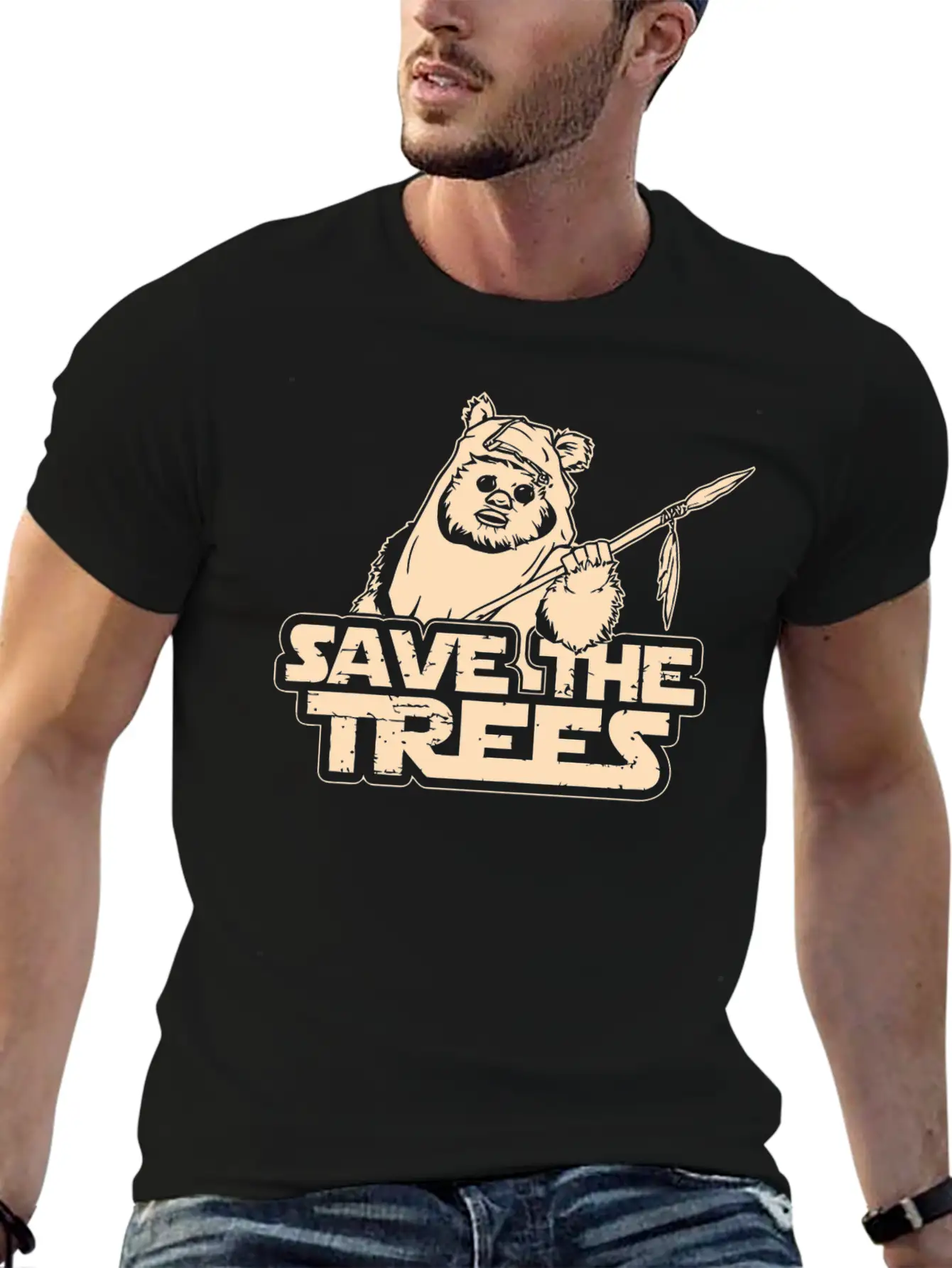 Save The Trees Soft Cotton Short Sleeve Tee ¨C Unisex Wardrobe Staple