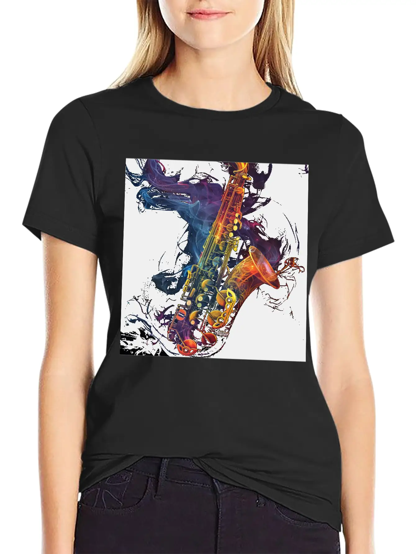 Saxophone Soft Cotton Short Sleeve Tee ¨C Unisex Wardrobe Staple