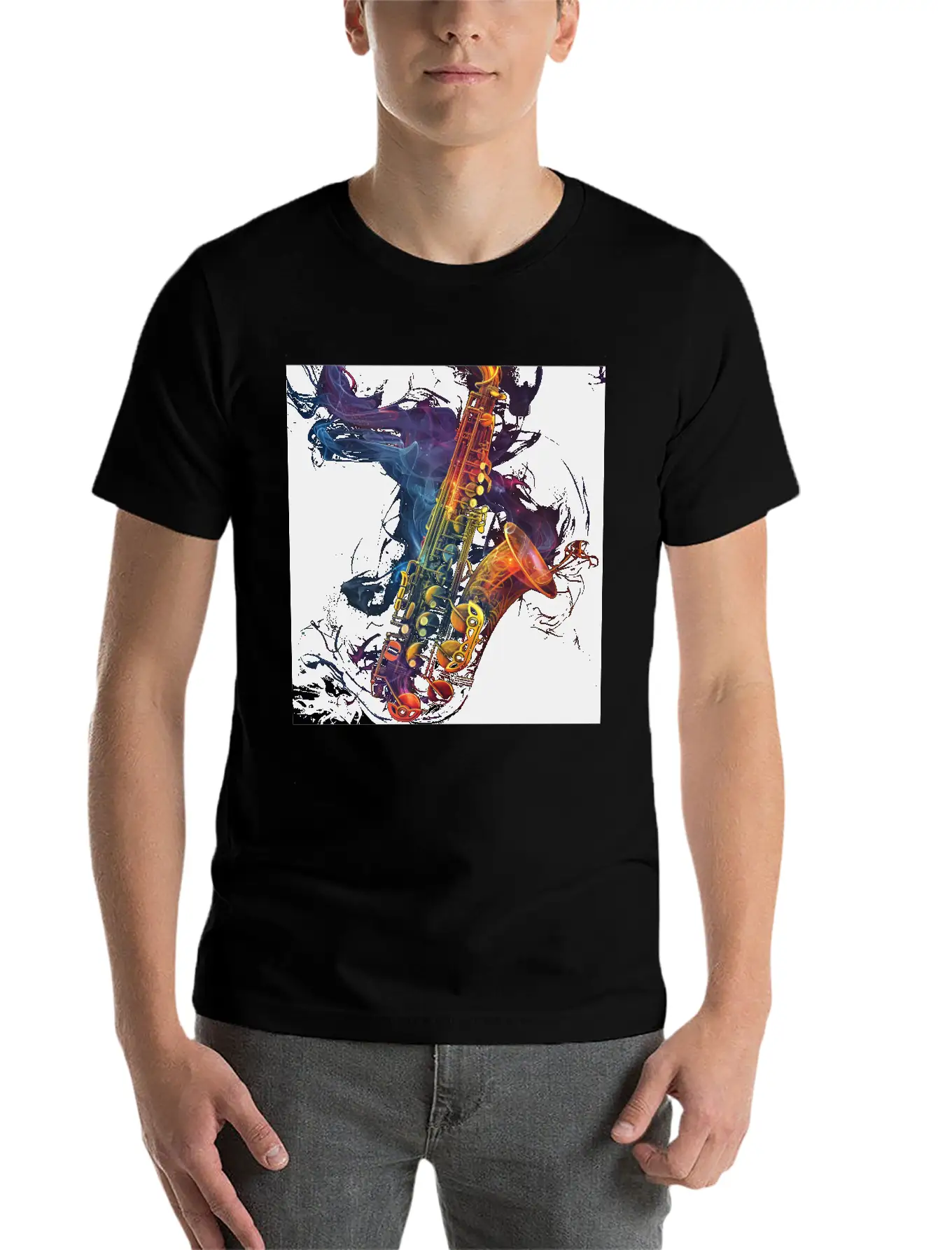 Saxophone Soft Cotton Short Sleeve Tee ¨C Unisex Wardrobe Staple
