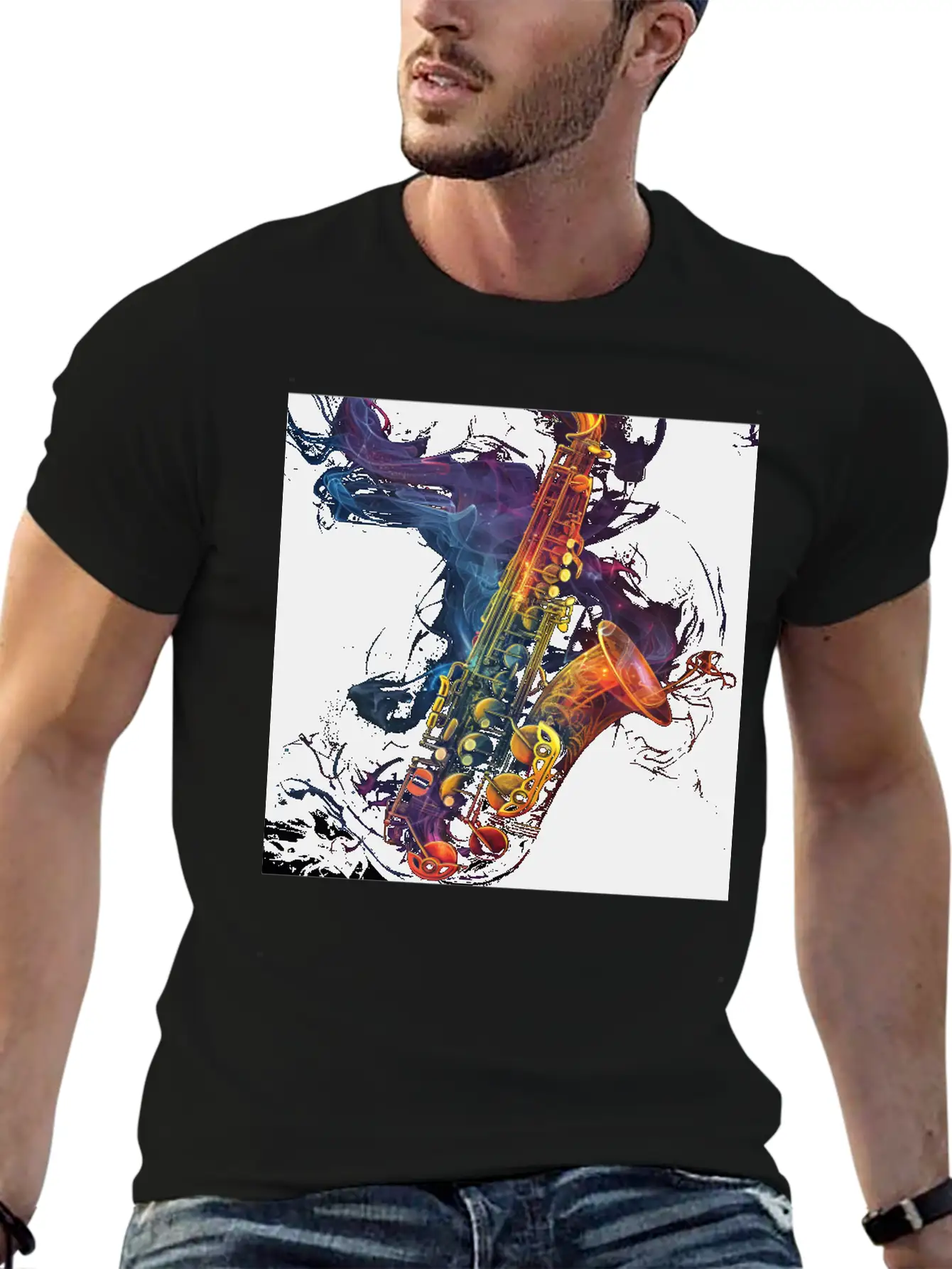 Saxophone Soft Cotton Short Sleeve Tee ¨C Unisex Wardrobe Staple