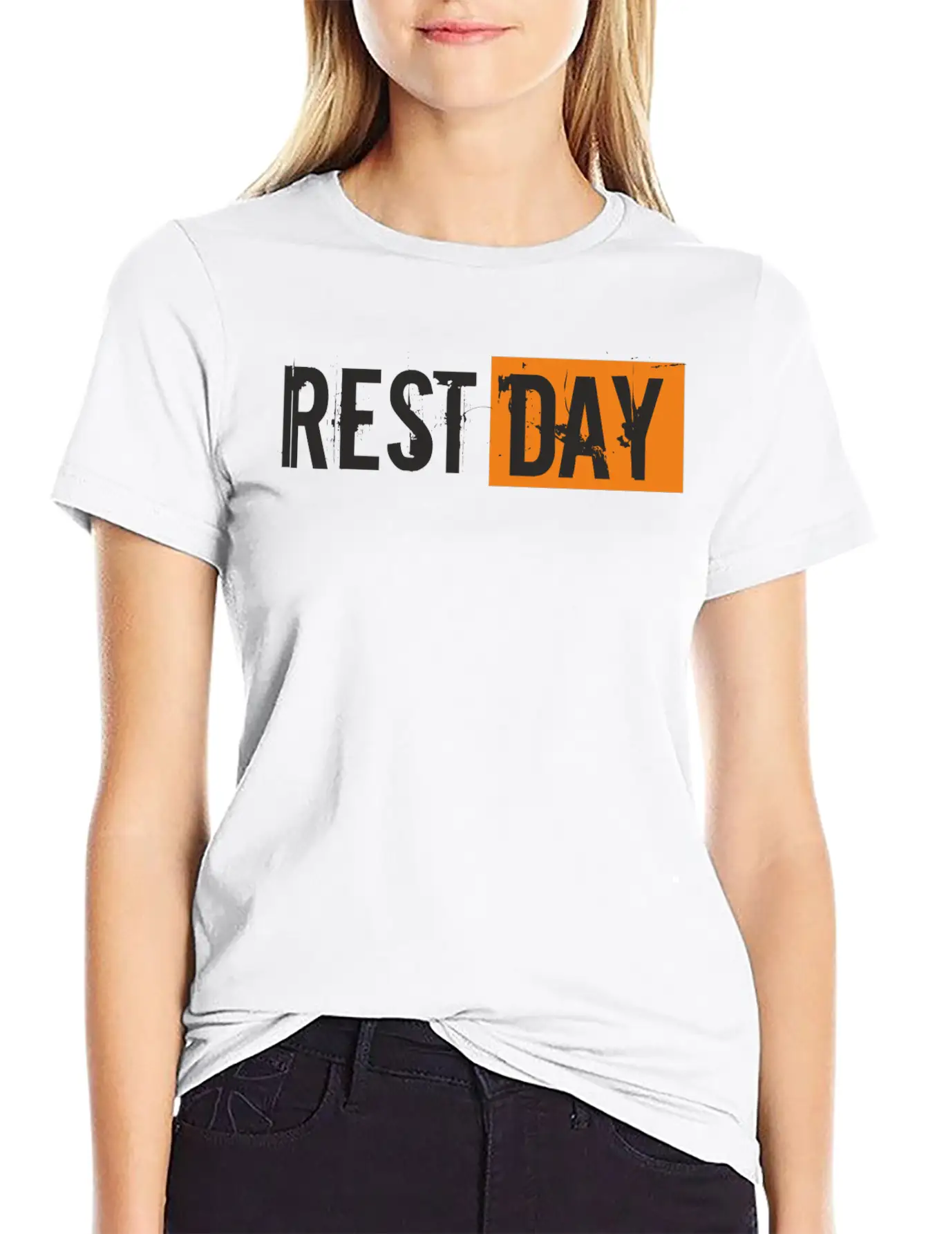 Saying - Rest Day Soft Cotton Short Sleeve Tee ¨C Unisex Wardrobe Staple