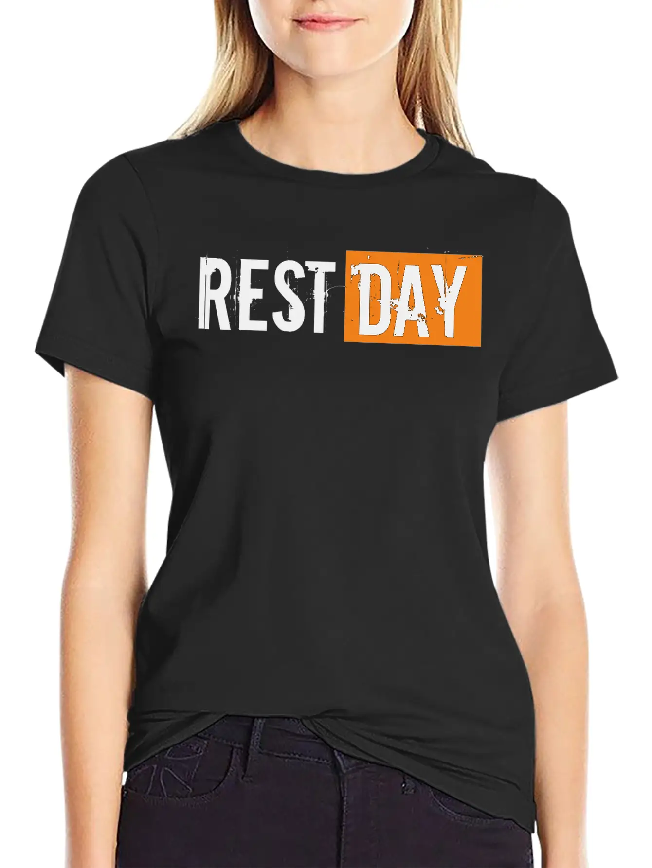 Saying - Rest Day Soft Cotton Short Sleeve Tee ¨C Unisex Wardrobe Staple